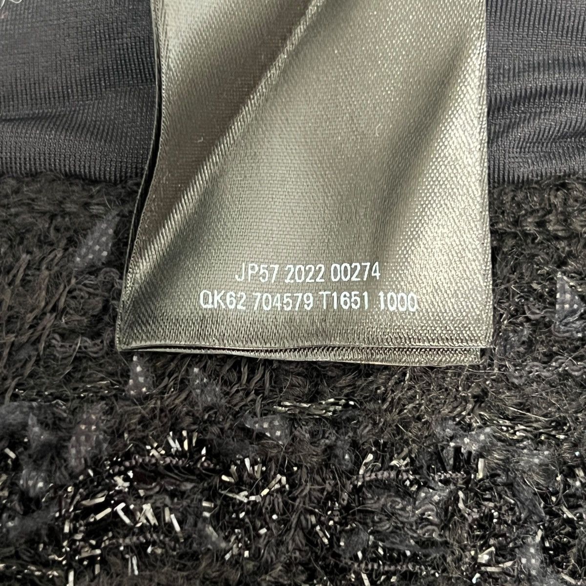 Balenciaga BALENCIAGA 2022AW DEMNA Textured Tweed Knit Baggy Pants Size US 27 - 10 Thumbnail