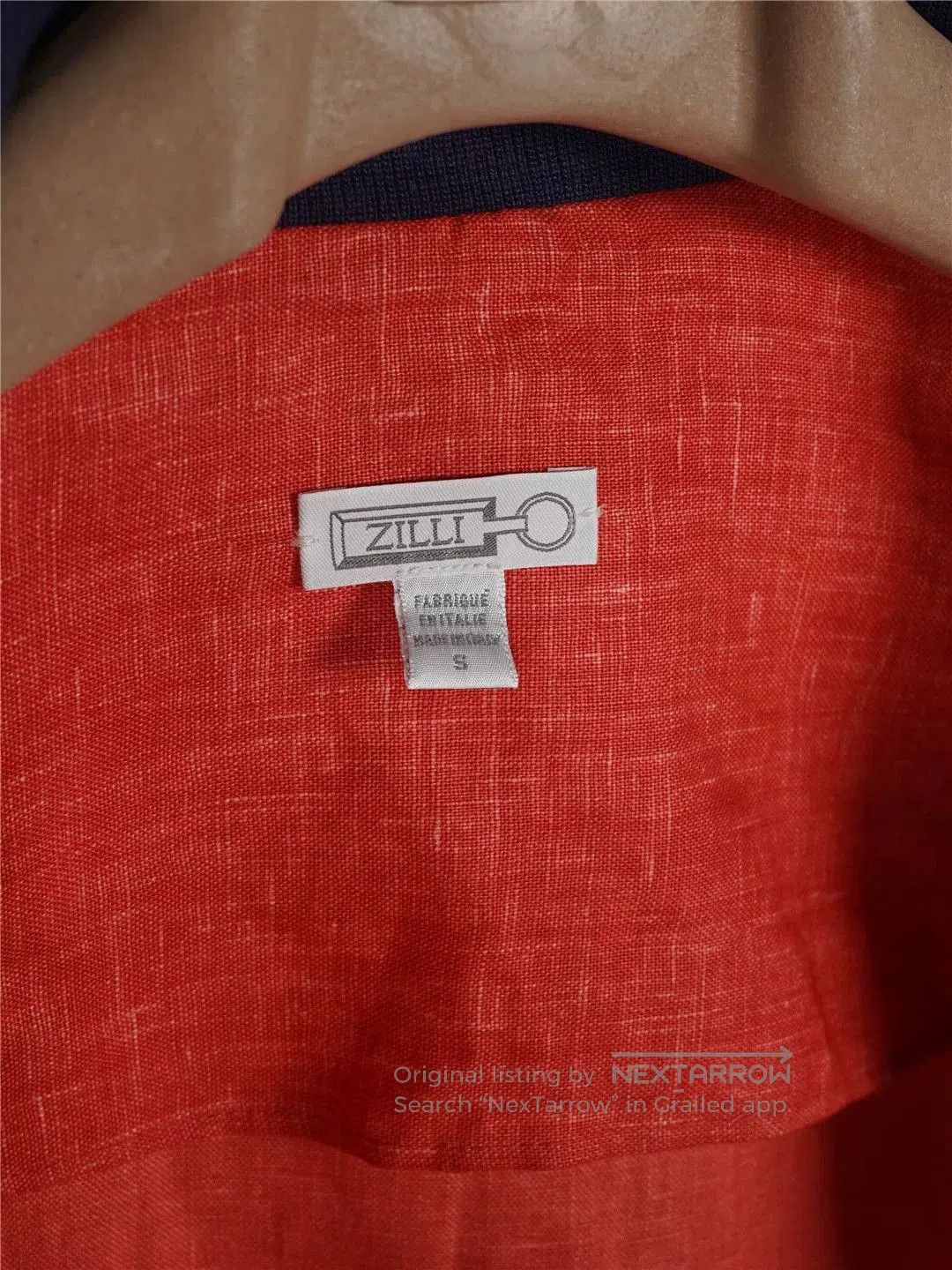 Zilli Lightweight Linen Jacket with Shirt Cut. Size US S / EU 44-46 / 1 - 7 Thumbnail