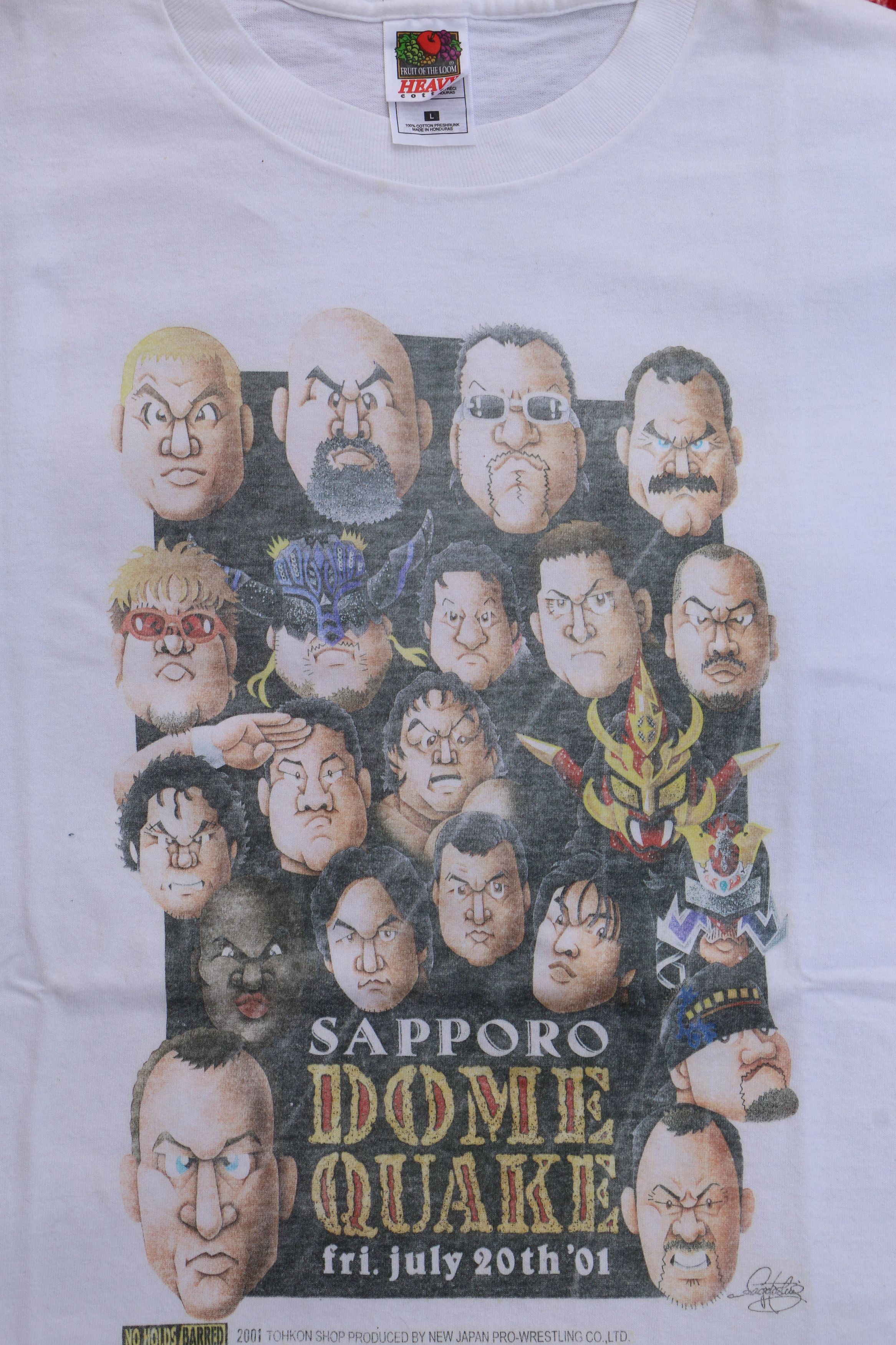 Other Rare NJPW T-Shirt – July 20, 2001 Sapporo Show Chono, Muto Size US L / EU 52-54 / 3 - 2 Thumbnail