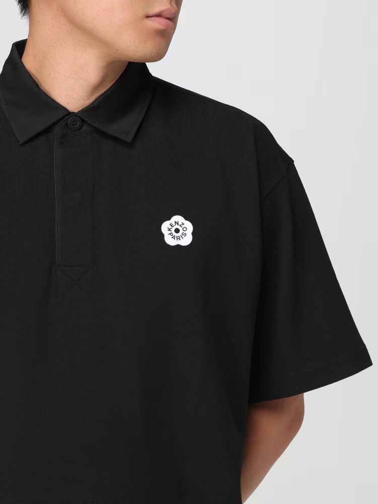 Kenzo o1s22i1n0125 Boke Flower Polo Shirt in Black Size US L / EU 52-54 / 3 - 5 Thumbnail