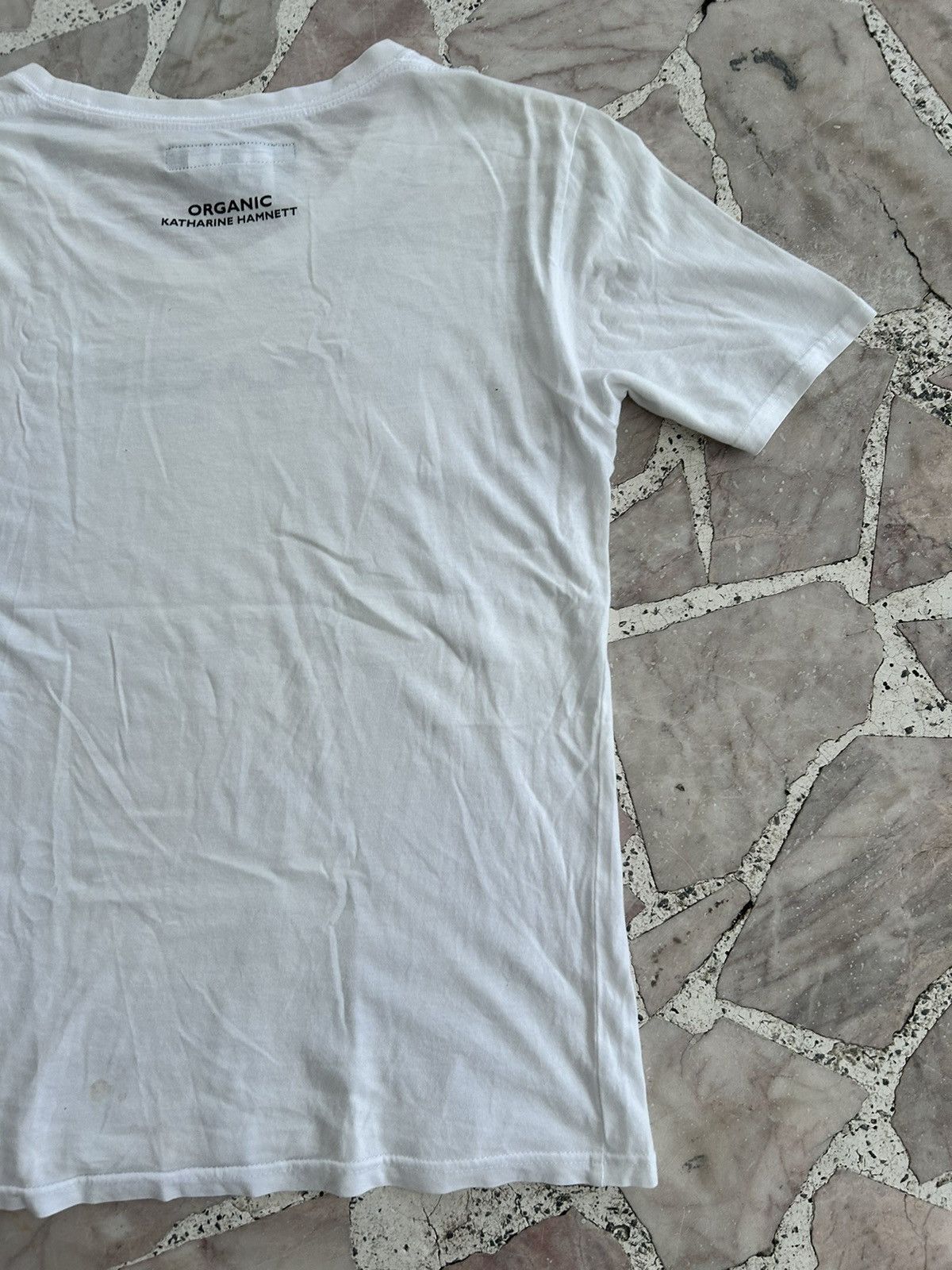 Katharine Hamnett London Katharine Hammnet Places White Fronthit Tee Size XS / US 0-2 / IT 36-38 - 9 Thumbnail