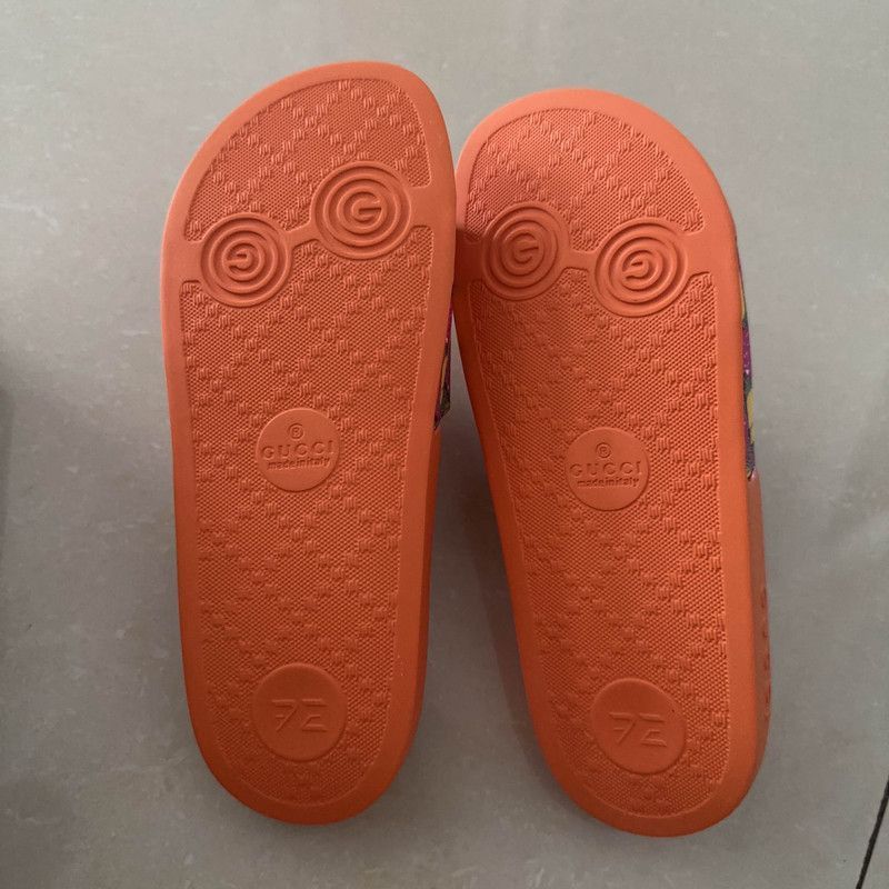 Gucci Gucci Colorful Slides for Casual Style -2508 Size US 5.5 / EU 38 - 4 Thumbnail