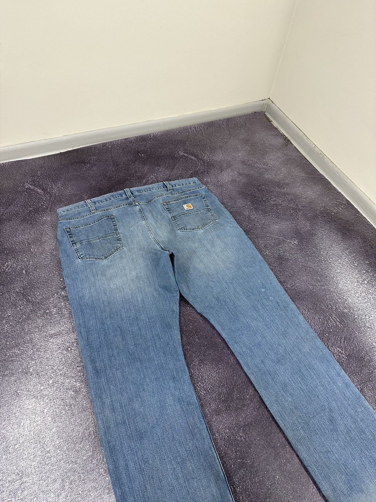 Carhartt Vintage Carhartt Faded Denim USA Baggy Hype Opium Work Jeans Size US 40 / EU 56 - 5 Thumbnail