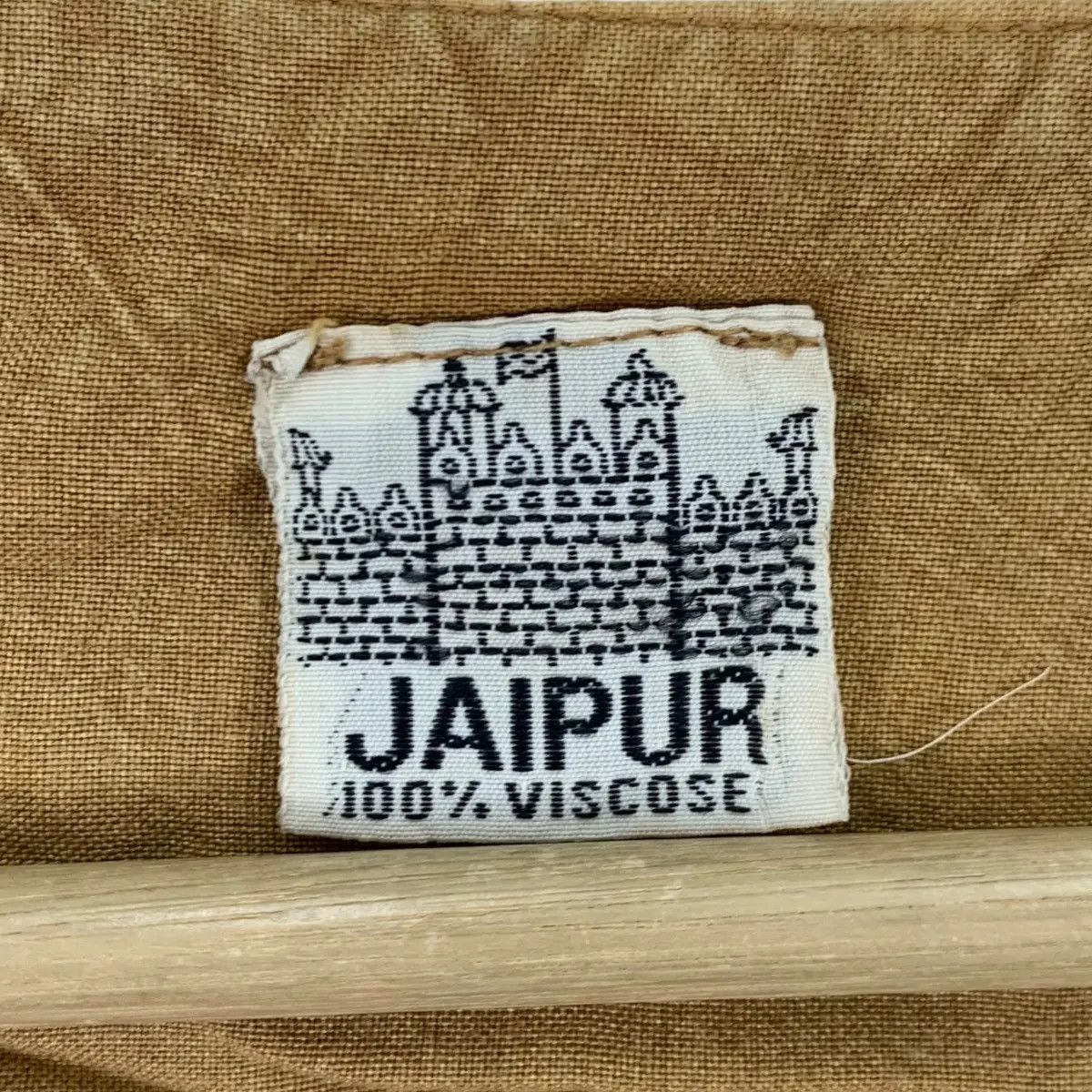 Vintage Vintage JAIPUR MADE IN INDIA Viscose Embossed Vest Size M / US 6-8 / IT 42-44 - 6 Thumbnail
