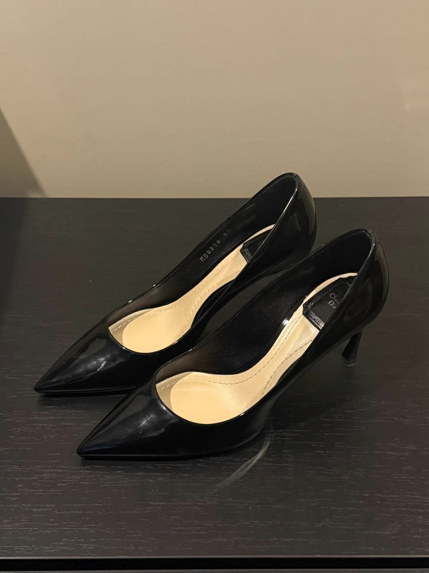 Dior Dior Patent Leather High Heels Ｑ20 Size US 7 / IT 37 - 1 Thumbnail
