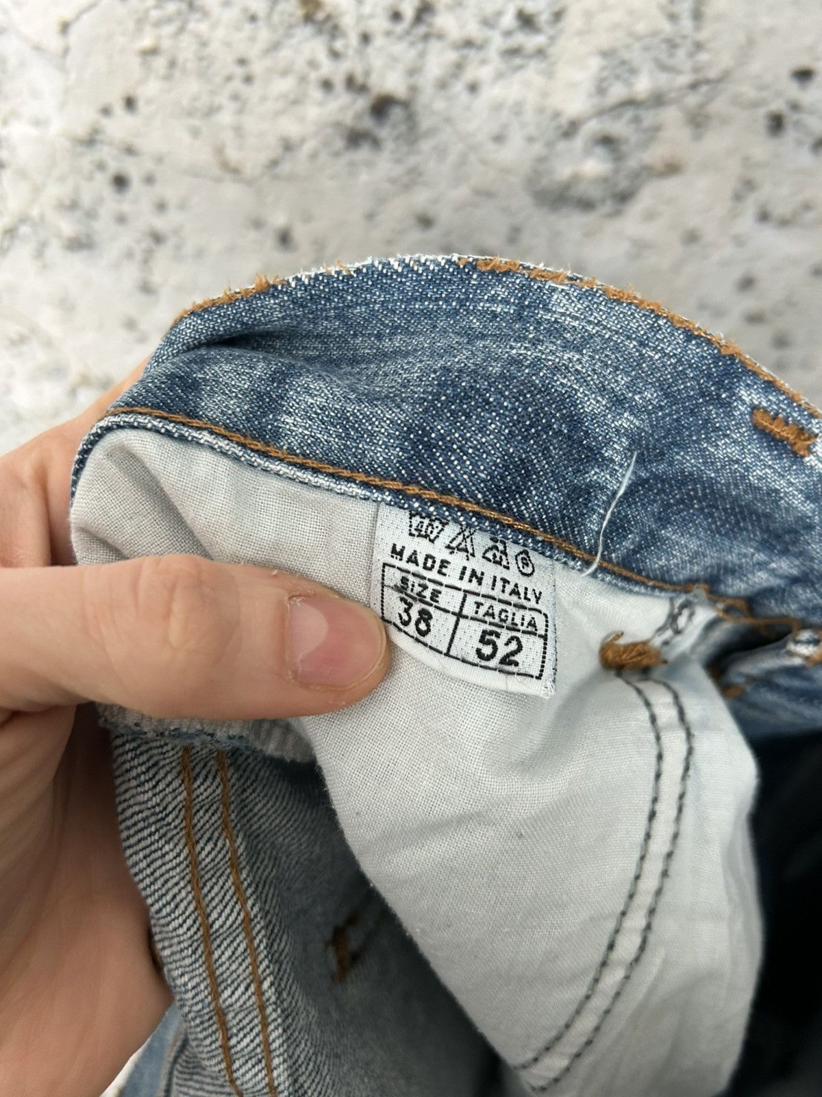 Other Vintage Avantgarde Grunge Denim Pants Distressed Rock Punk Size US 36 / EU 52 - 9 Thumbnail