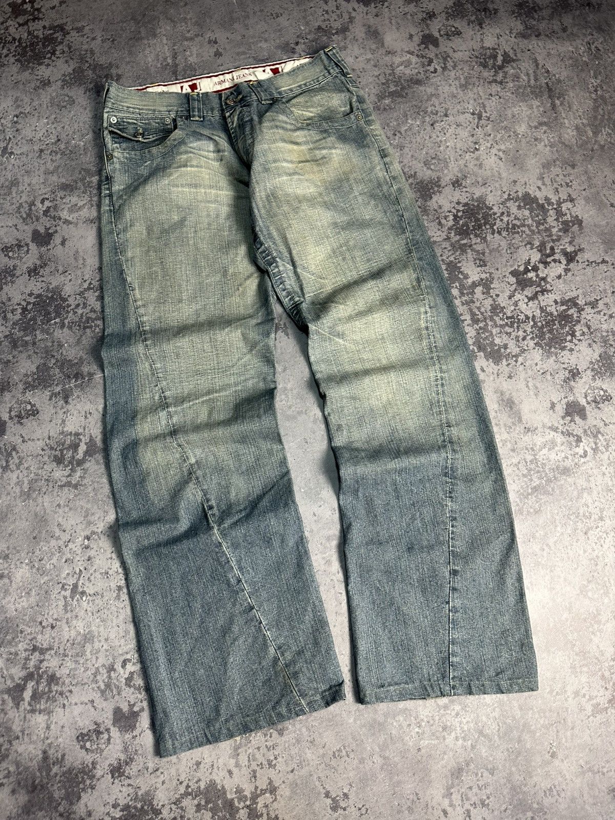 Armani Vintage Armani Bootcut Flared Denim Pants Jeans Size US 34 / EU 50 - 7 Thumbnail