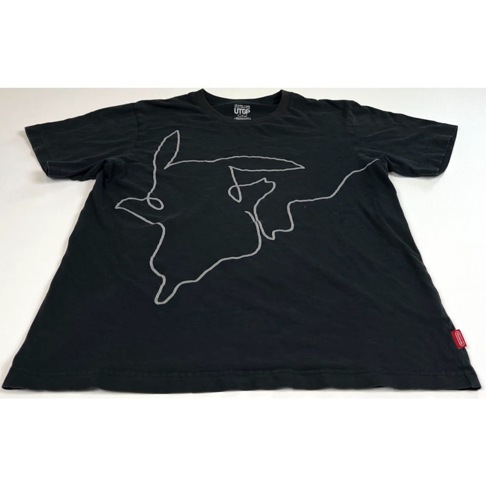Uniqlo Uniqlo T-Shirt Nintendo Pokemon Pikachu Graphic Double-Sided Sz S Unisex Adults Black Cotton Short Sleeve Crew Neck Size US S / EU 44-46 / 1 - 3 Thumbnail