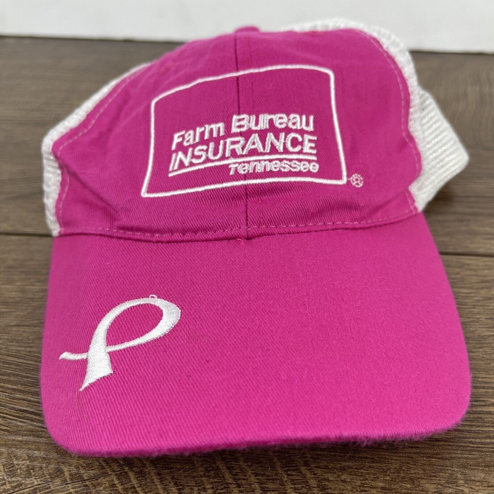 Other Farm Bureau Insurance Tennessee Hat Pink Hat Adjustable Adul Size ONE SIZE - 2 Thumbnail