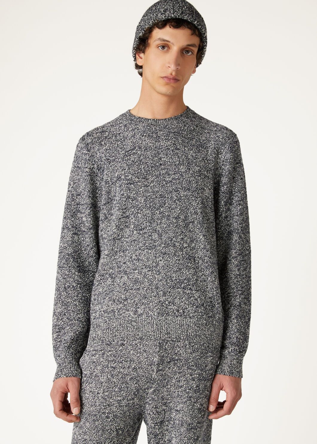 Loro Piana o1w1db10725 FAO2906 Alagna Crewneck Sweater in Grey Size US M / EU 48-50 / 2 - 4 Thumbnail