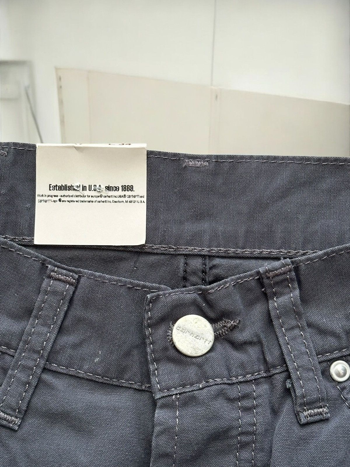 Carhartt Carhartt Blacksmith stone washed pants Vinatge Size 27" / US 4 / IT 40 - 4 Thumbnail