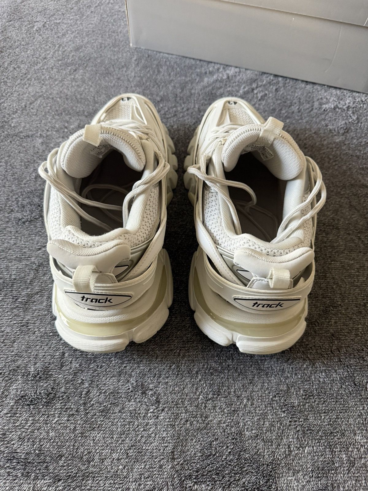 Balenciaga Balenciaga Track white Size US 10 / EU 43 - 4 Thumbnail
