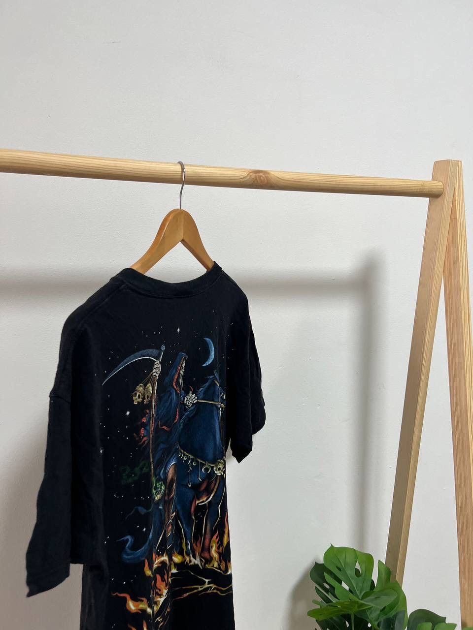 Liquid Blue × Vintage Y2K Skelton Grim Reaper Liquid Blue Tee Size US XL / EU 56 / 4 - 15 Thumbnail