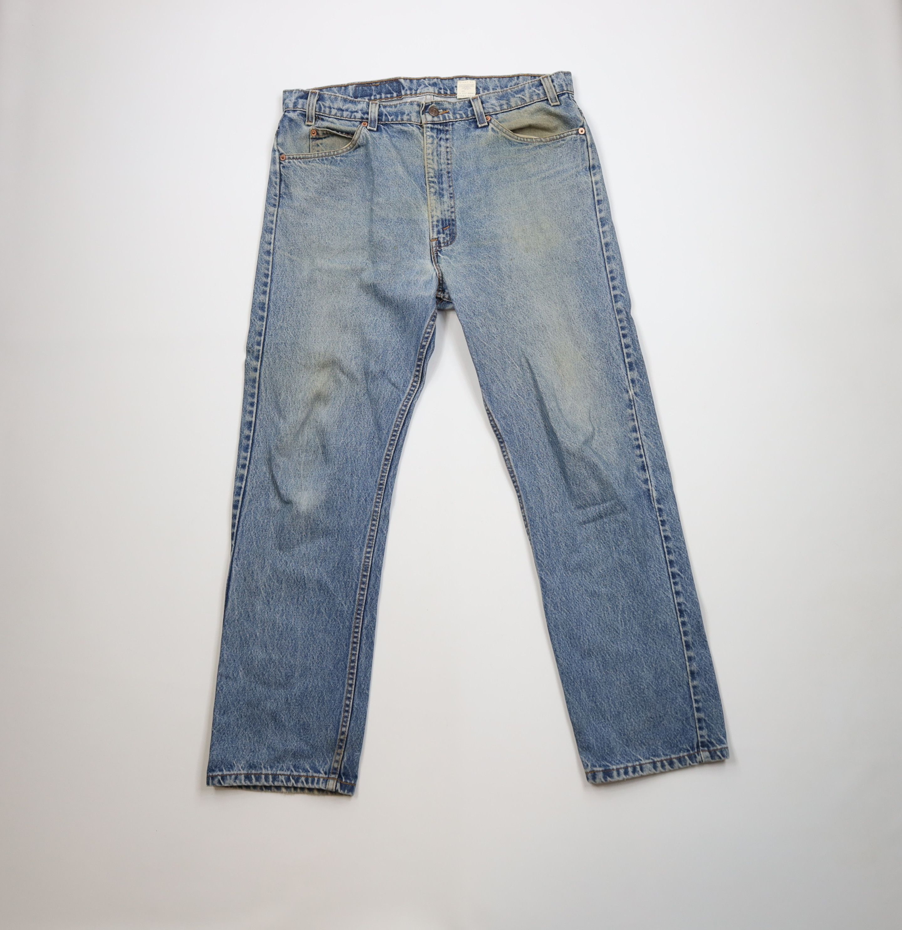 Levi's Vintage 90s Levis 505 Orange Tab Straight Leg Jeans USA Size US 38 / EU 54 - 1 Thumbnail