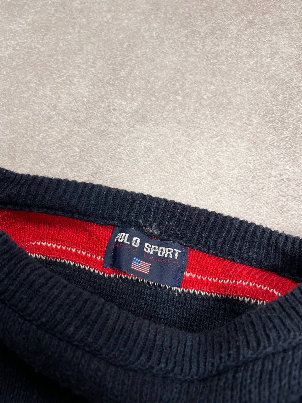 Polo Ralph Lauren × Vintage ⚡️QUICK SALE⚡️VINTAGE 90's POLO RALPH LAUREN SPORT SWEATER Size US M / EU 48-50 / 2 - 3 Thumbnail
