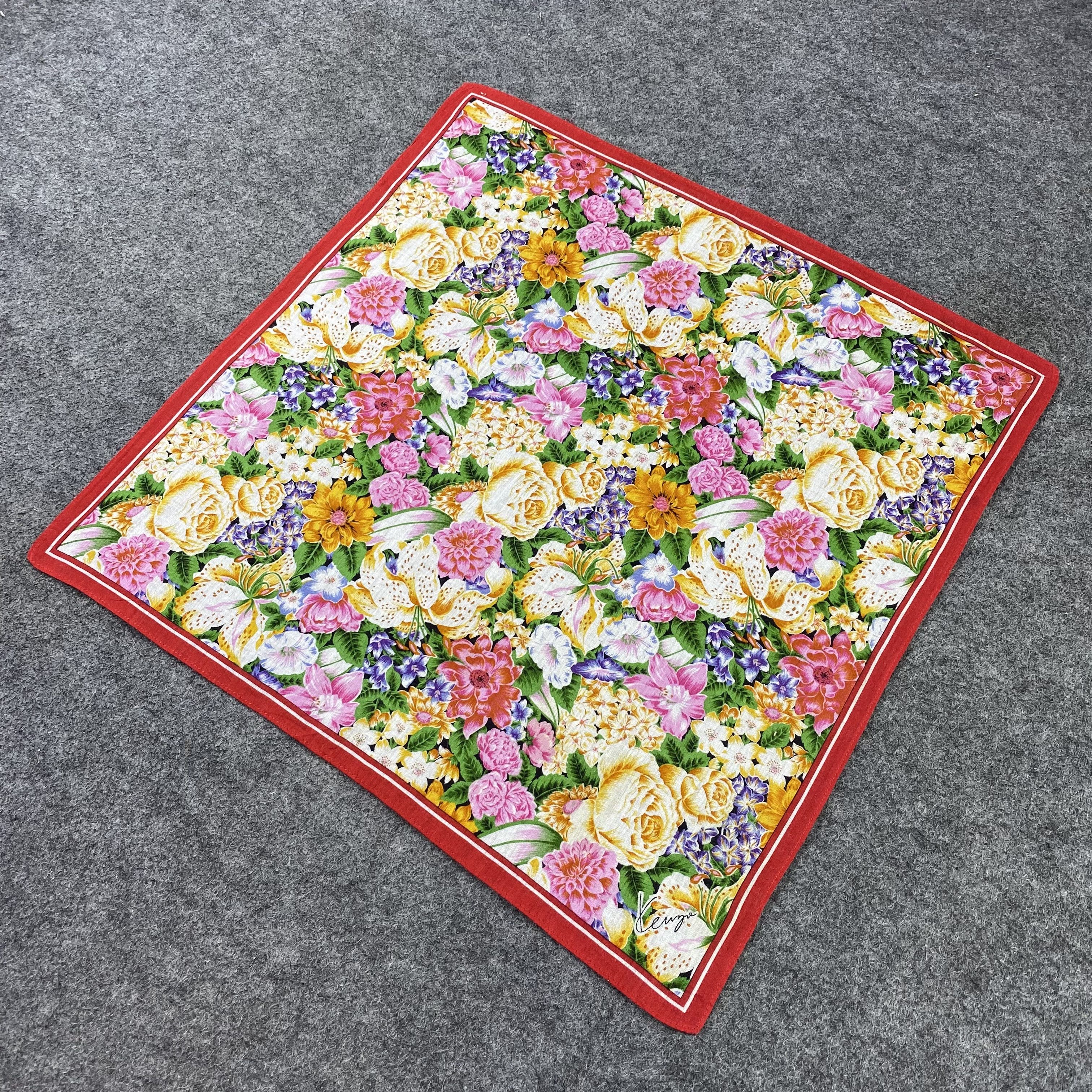 Kenzo Kenzo Handkerchief / Bandana / Neckerchief-B1282 Size ONE SIZE - 4 Thumbnail