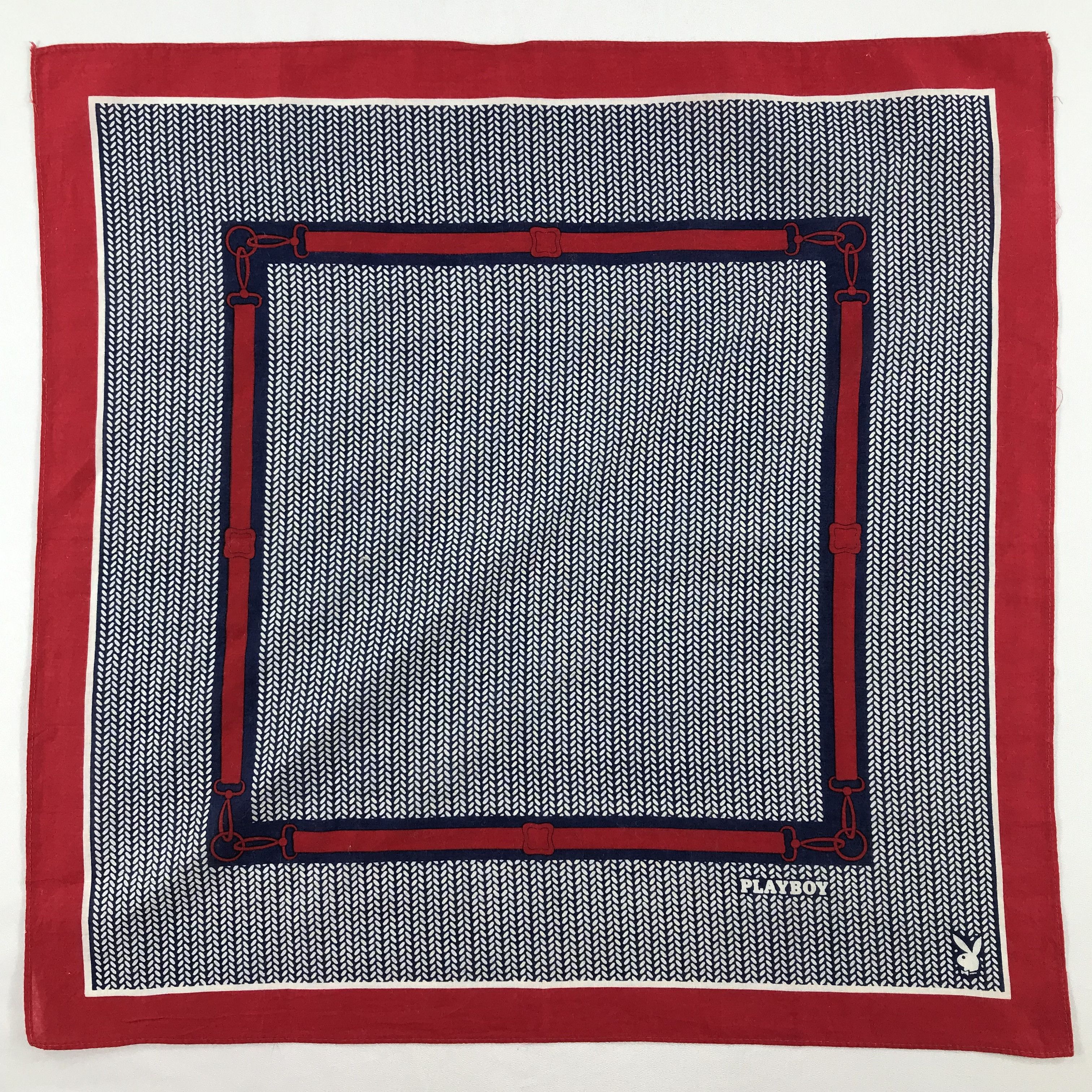 Playboy × Vintage Playboy Bandana / Handkerchief / Neckerchief - S2004 Size ONE SIZE - 1 Thumbnail