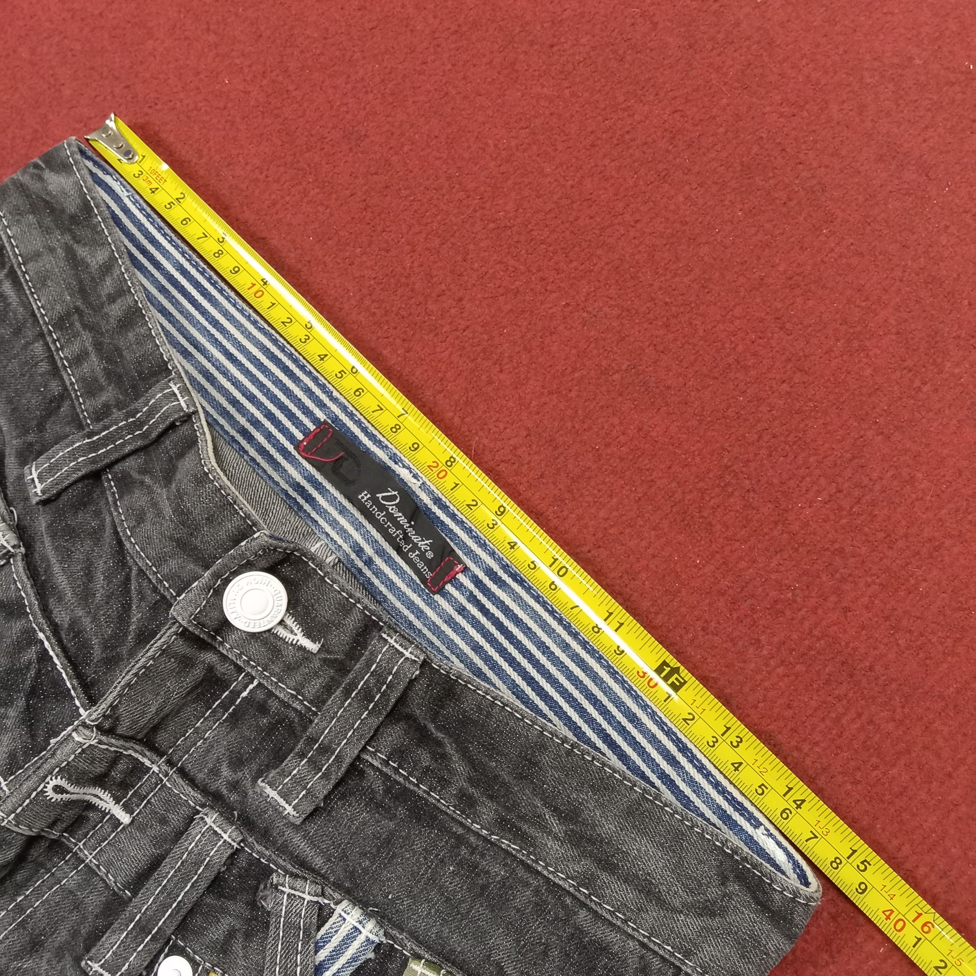 If Six Was Nine × Vintage Dominate Handcrafted Jeans Fashion Style Rare Design Size US 29 - 7 Thumbnail