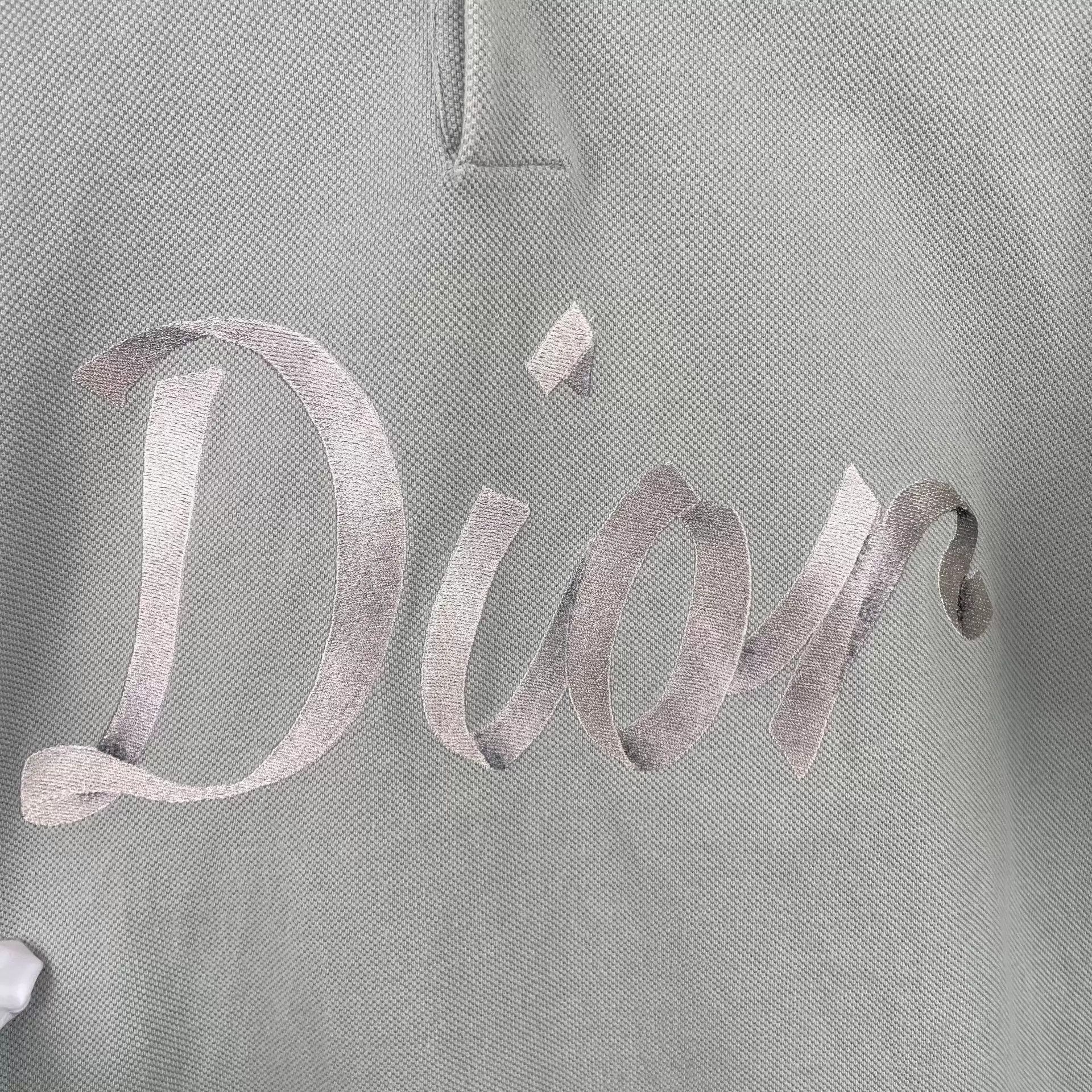 Dior Dior Classic Embroidered Logo T-Shirt S Size US S / EU 44-46 / 1 - 9 Thumbnail