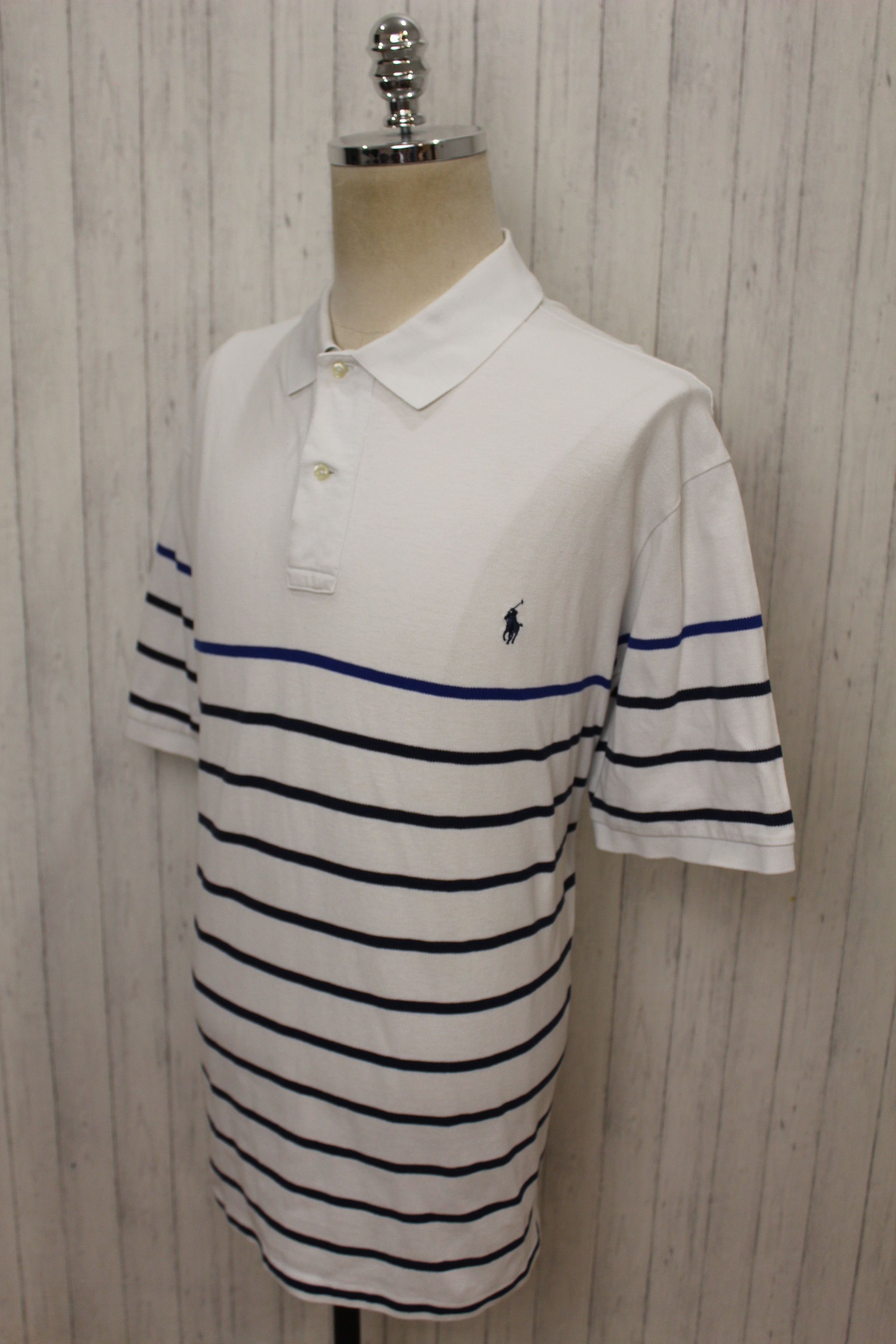 Polo Ralph Lauren RALPH LAUREN Short Sleeve White Polo Shirt Size 2XL Size US XXL / EU 58 / 5 - 6 Thumbnail