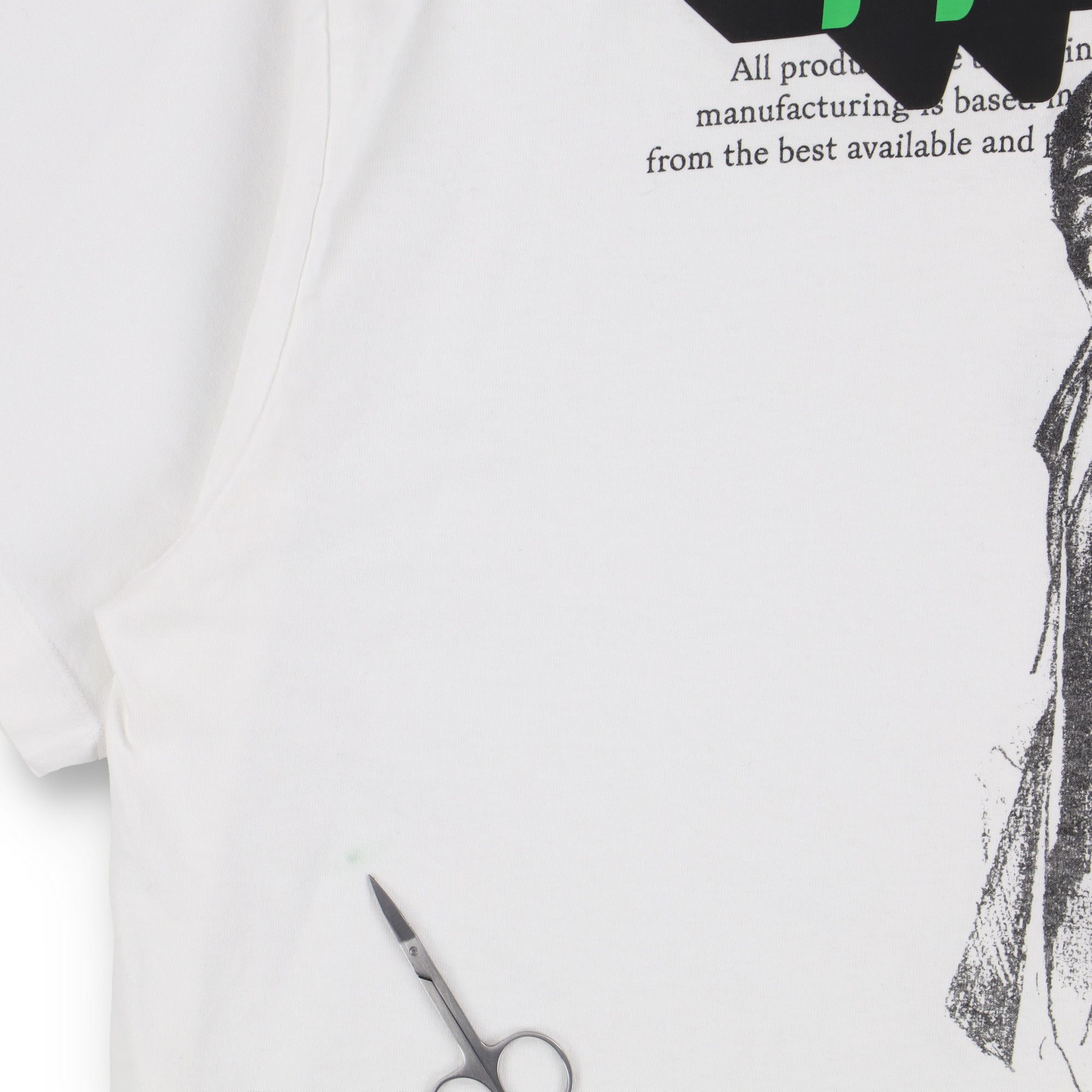 Off-White White Mirko Two Logo Oversized T-Shirt Size US M / EU 48-50 / 2 - 7 Thumbnail