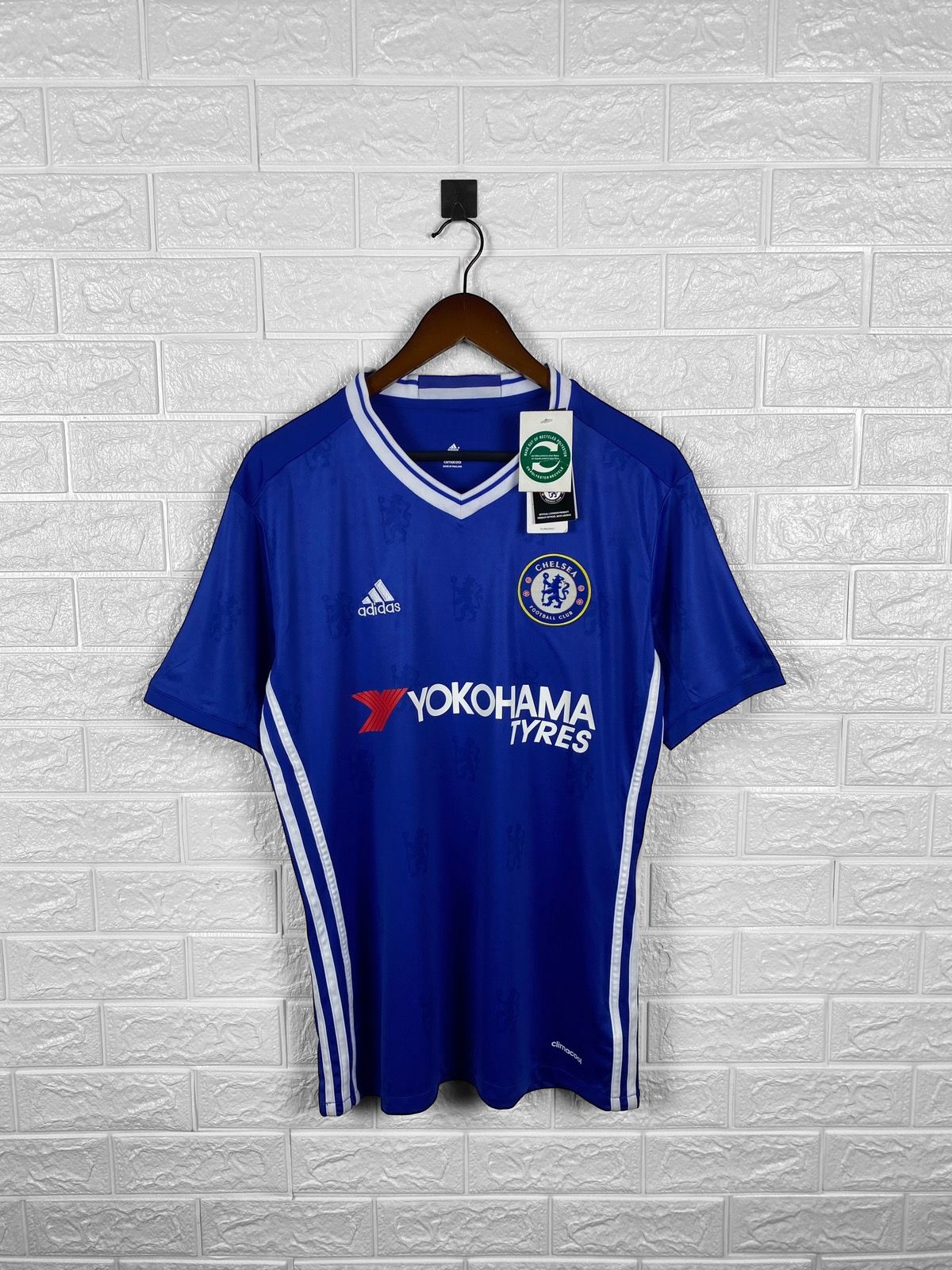 Pre-owned Adidas X Jersey Adidas Chelsea 2016 2018 Football Soccer Jersey Nwt In Blue