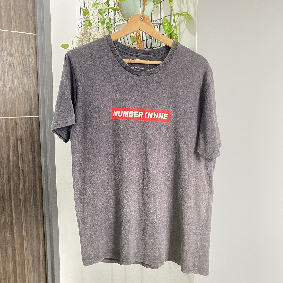 Number (N)ine 💥SICK💥Thrashed Faded Number Nine Brand ERD GRUNGE TSHIRT Size US L / EU 52-54 / 3 - 1 Thumbnail