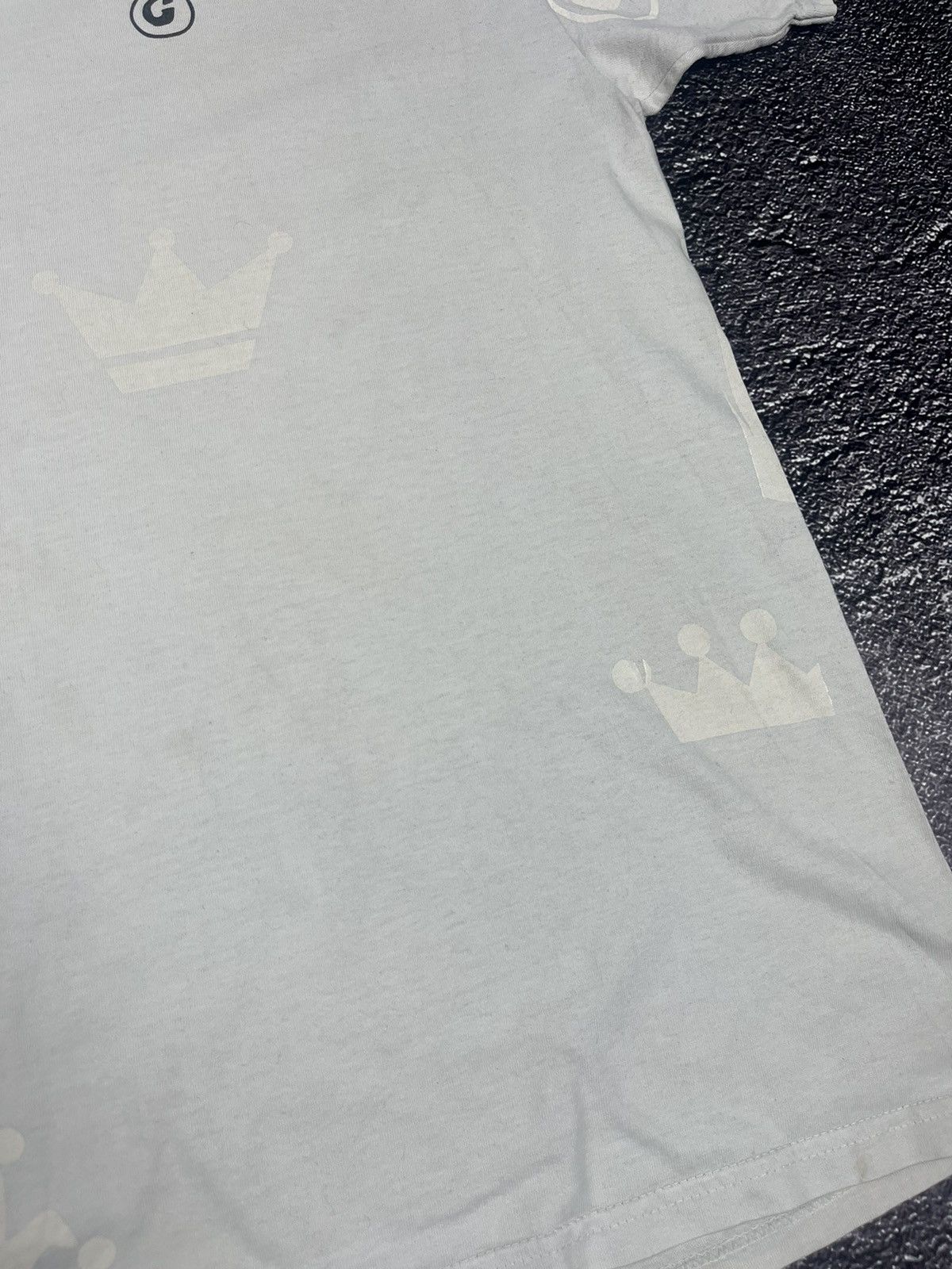 Stussy ‼️RARE‼️VINTAGE STUSSY CROWN MULTILOGO MONOGRAM T-SHIRT TEE🔥 Size US XL / EU 56 / 4 - 8 Thumbnail