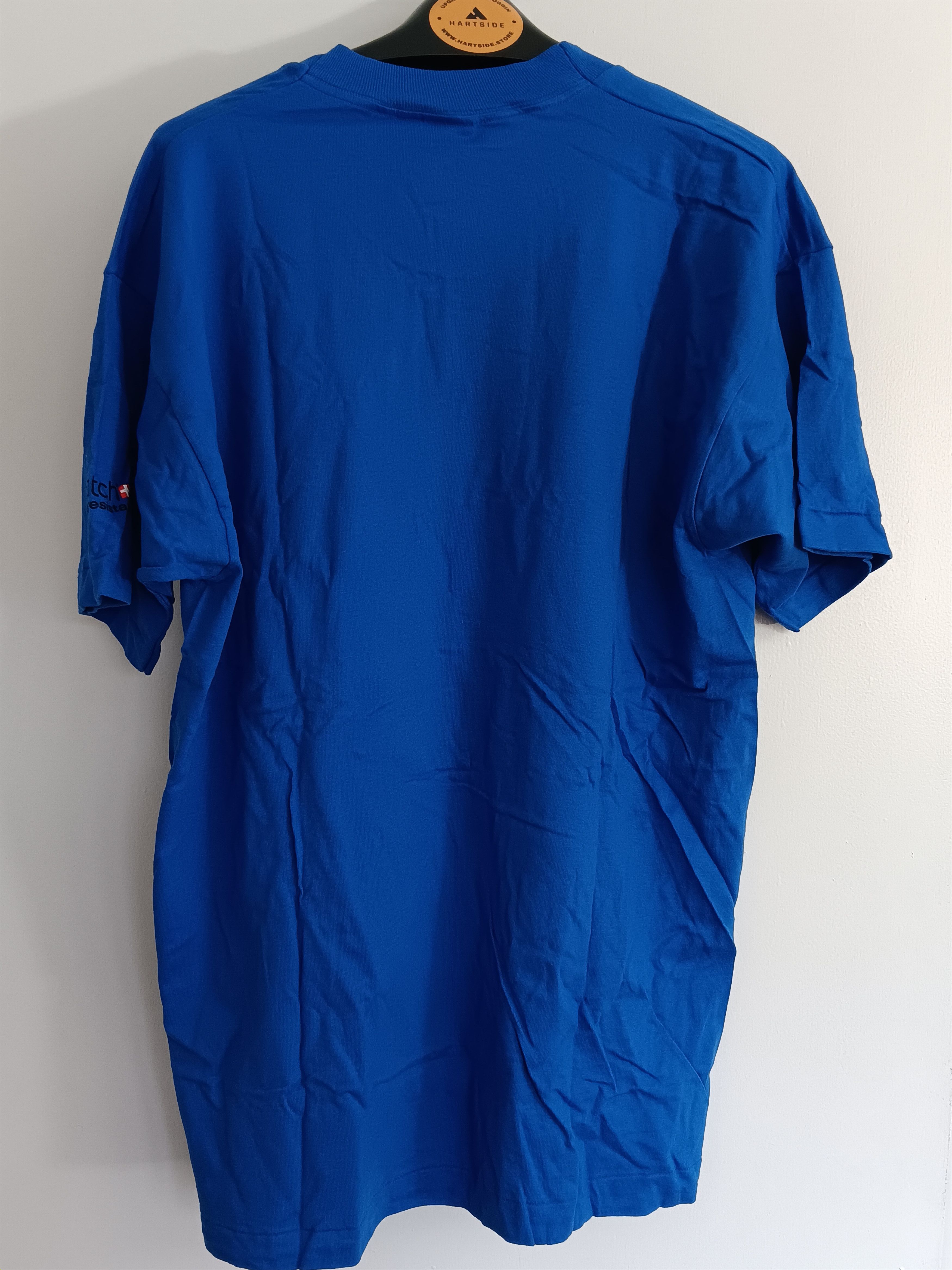 Fruit Of The Loom × Swatch Vintage 1990s Swatch Splash FOTL Tee - size X-LARGE Size US XL / EU 56 / 4 - 2 Thumbnail