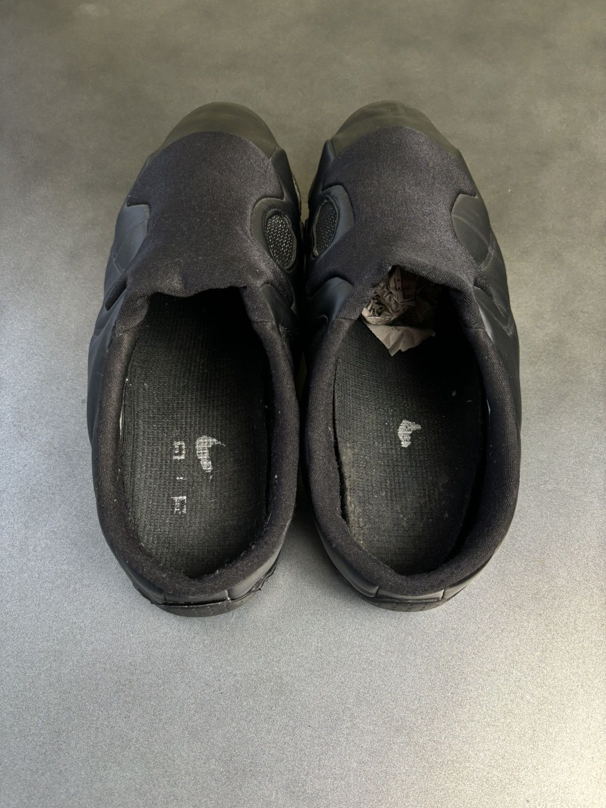 Nike × Vintage OG 2001 Nike Clogposite Mules All Black Vintage Posite Shoes Size US 12 / EU 45 - 9 Thumbnail