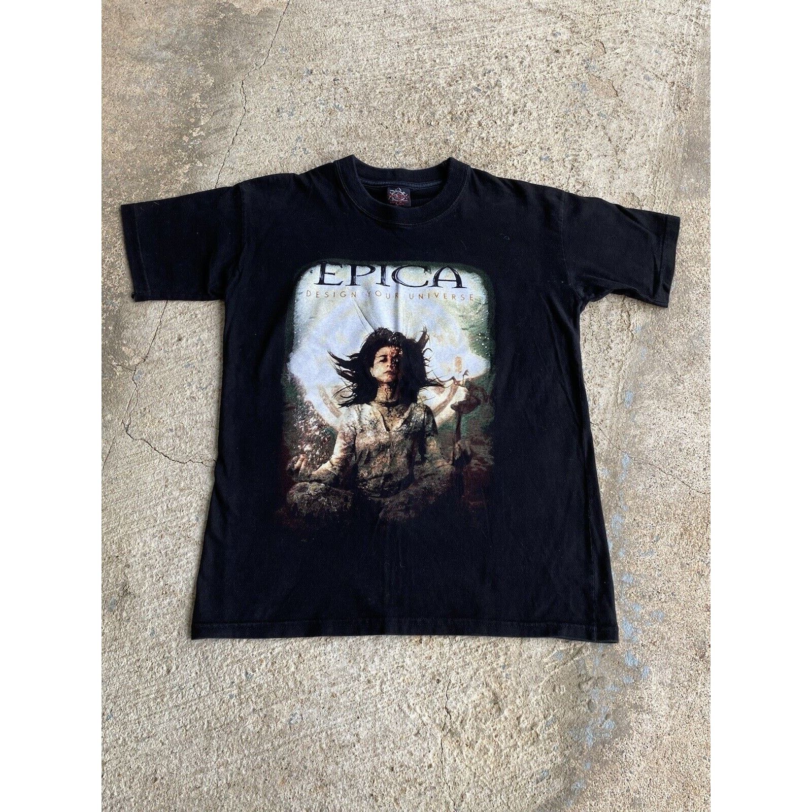 Band Tees Epica Design Your Universe Band Metal Shirt Small Used Size US S / EU 44-46 / 1 - 2 Thumbnail
