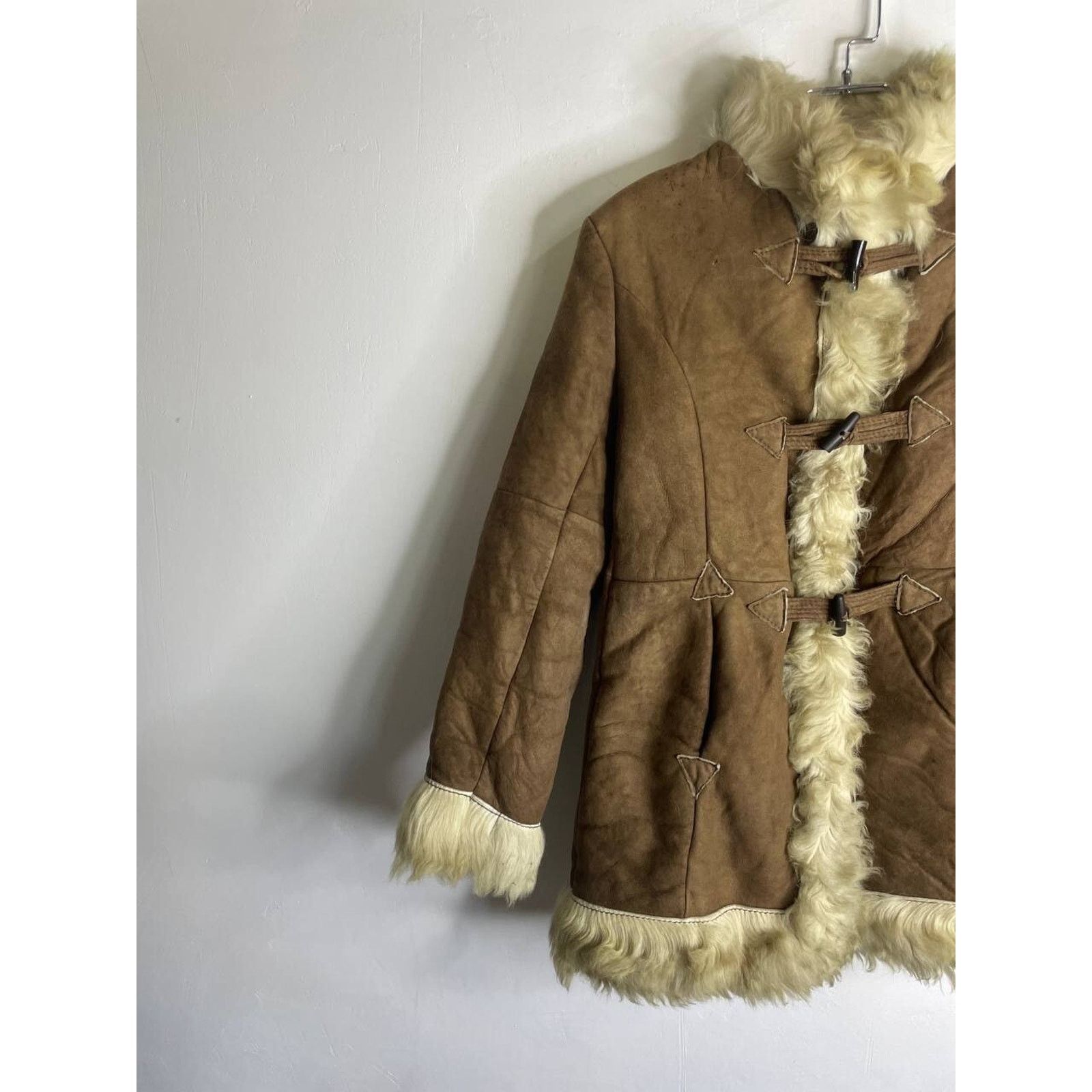 If Six Was Nine × Japanese Brand × Vintage Shoe Co. Vintage Japanese Fur/Leather Junya Watanabe Style Jacket Size S / US 4 / IT 40 - 7 Thumbnail
