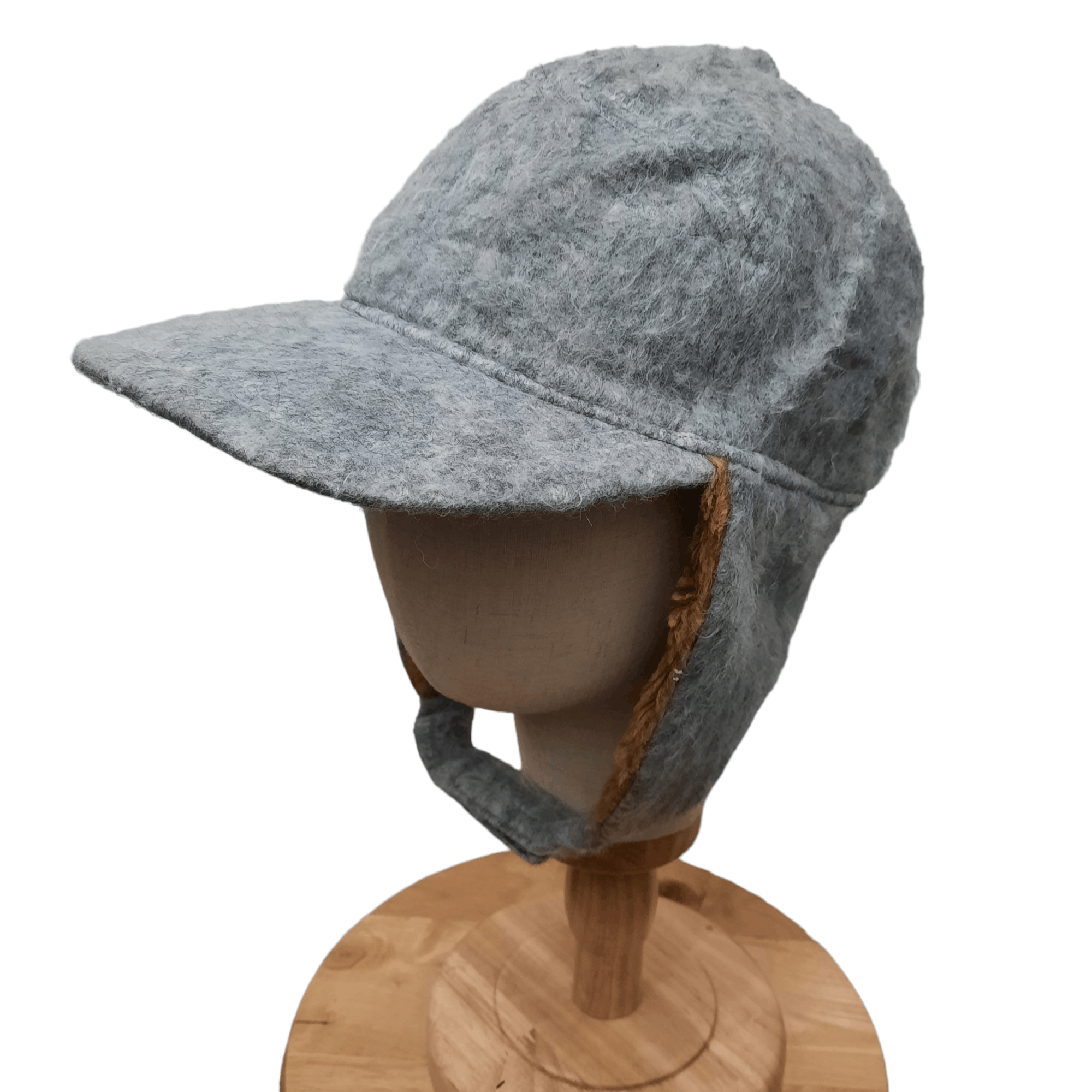 image of Ca4La Made In Japan Wool Earflap Cap, Men's
