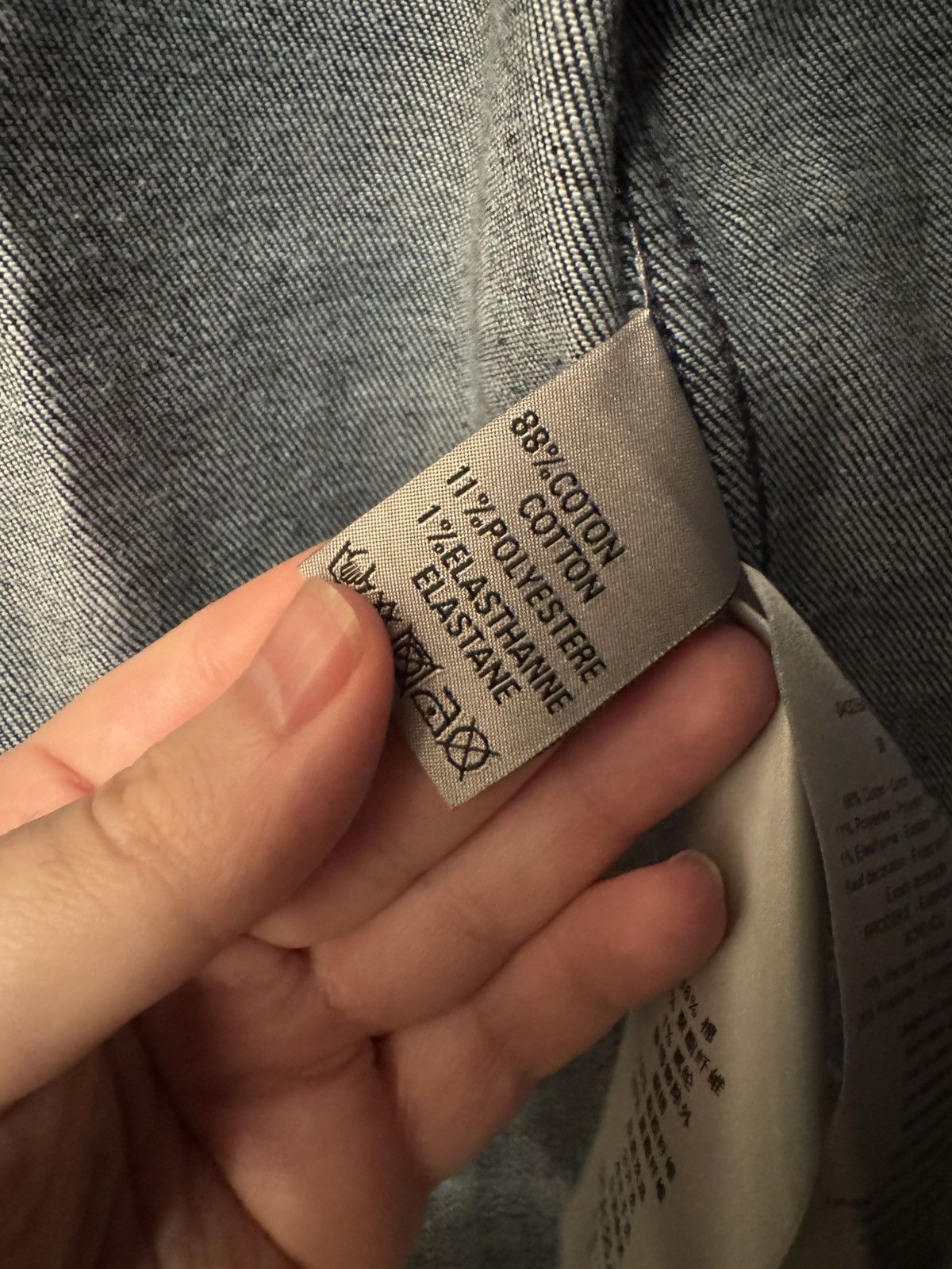 Dior Dior x Cactus Jack Waxed Denim Shirt Size US M / EU 48-50 / 2 - 5 Thumbnail