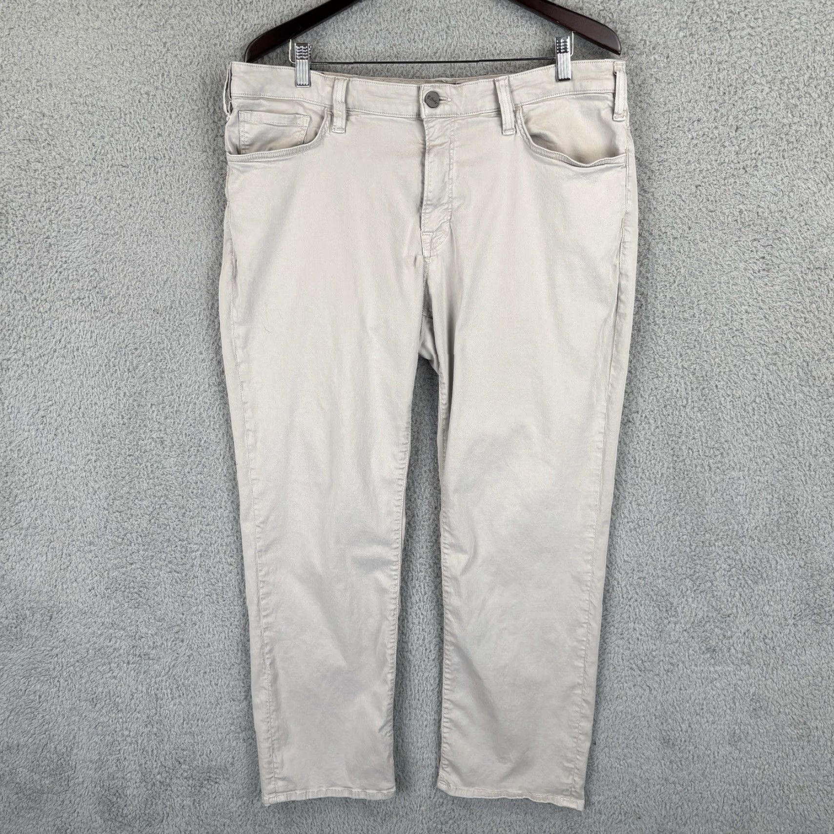Vintage 34 Heritage Men Beige 5-Pocket Chino Pants 38x30 Classic Comfort Rise Inseam 30 Regular Size 38 Beige Mens Size US 38 / EU 54 - 2 Thumbnail