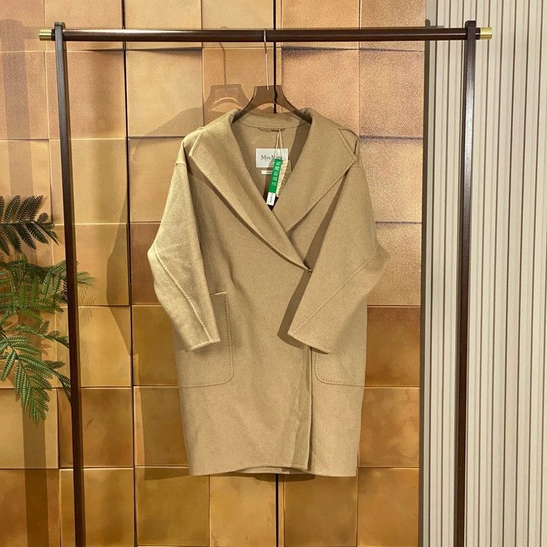 Max Mara Cream-colored cashmere coat