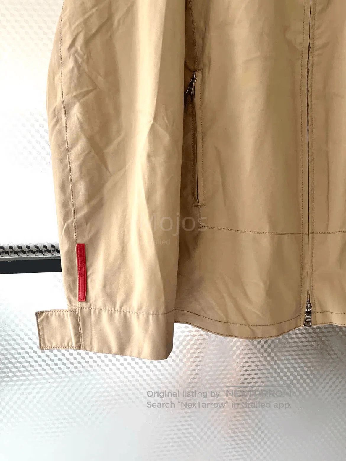 Prada Sz 50 Prada Sports Red Label Gore Tex Wind Jacket. Size US M / EU 48-50 / 2 - 2 Thumbnail