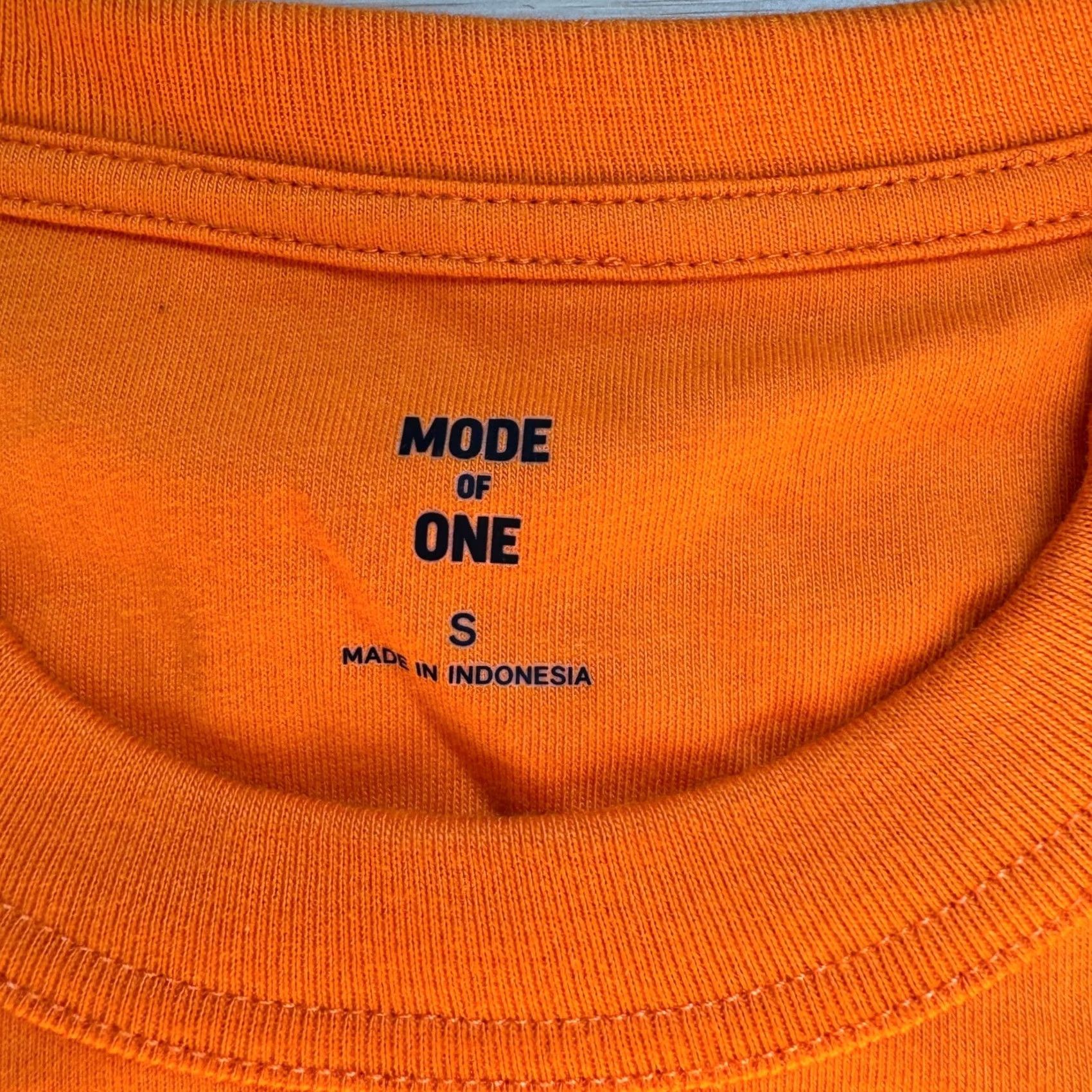 Vintage Mode of One Mens EVRYDAY T TABLE T-Shirt Voltage Orange Small Cotton Crew Neck Short Sleeve Basic 100187076MN Size US S / EU 44-46 / 1 - 3 Thumbnail