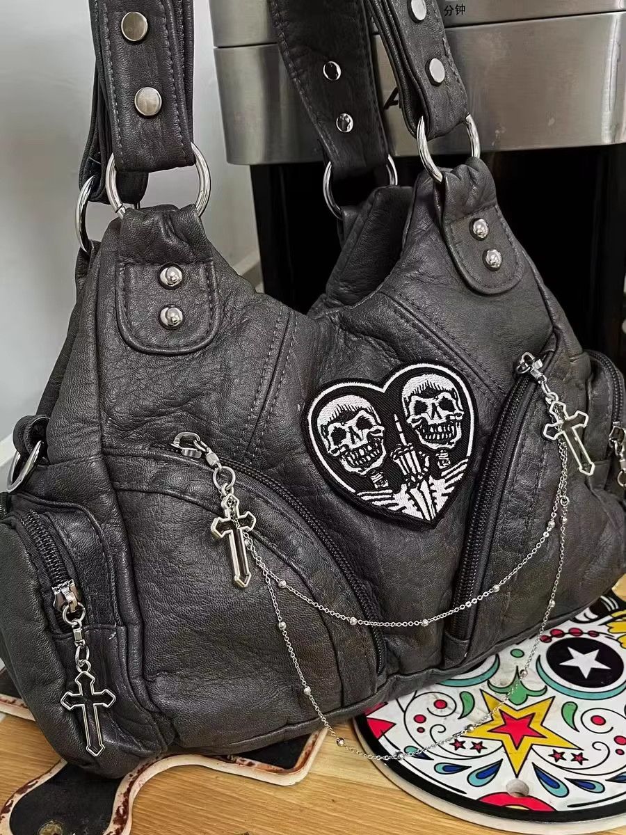 Jewelry Retro Soft Chains Shoulder Ladies Bags High Street Size ONE SIZE - 2 Thumbnail