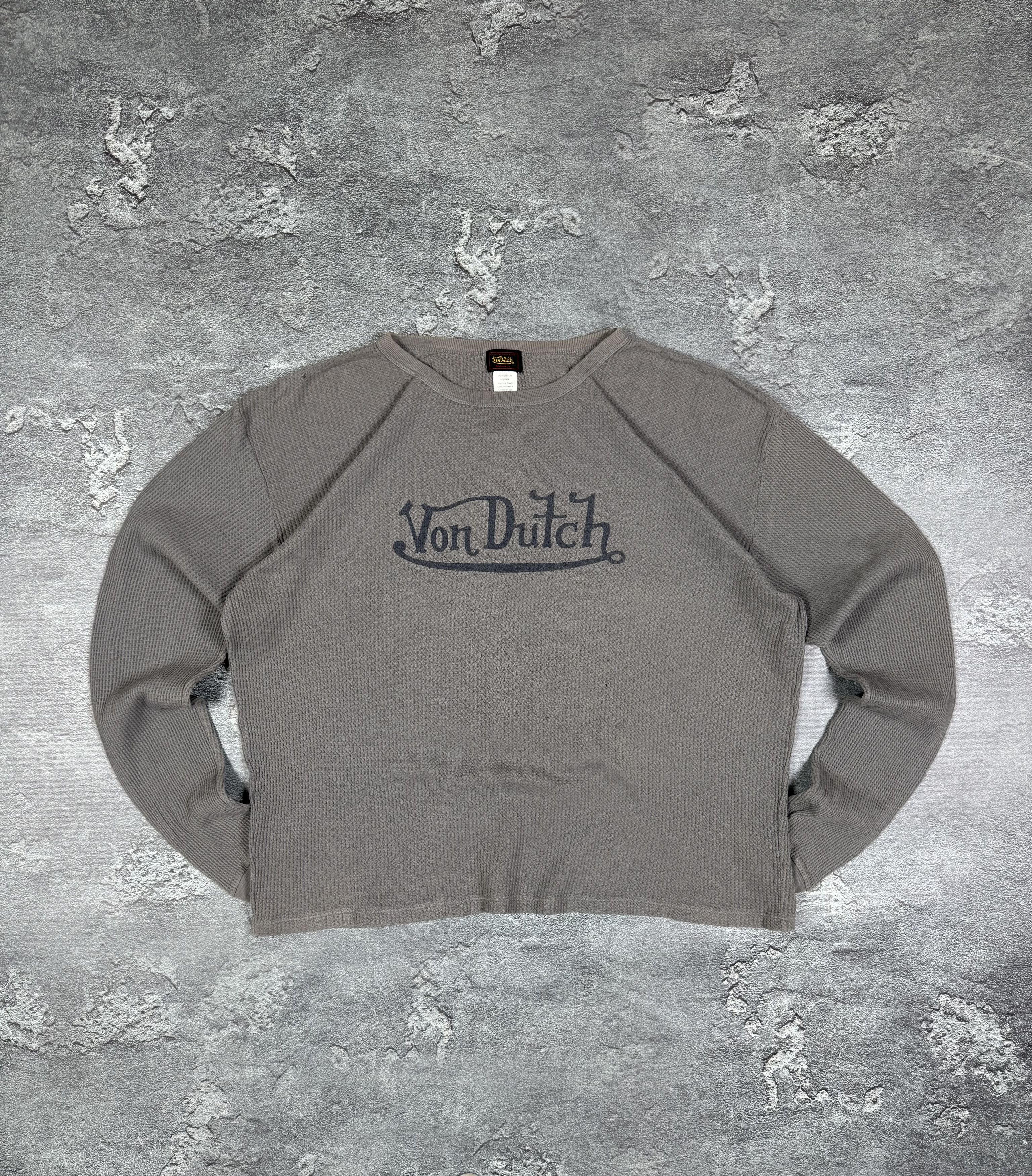 Von Dutch Von Dutch Long Sleeve Logo Shirt Size XL Japan Streetwear Size US XL / EU 56 / 4 - 1 Thumbnail