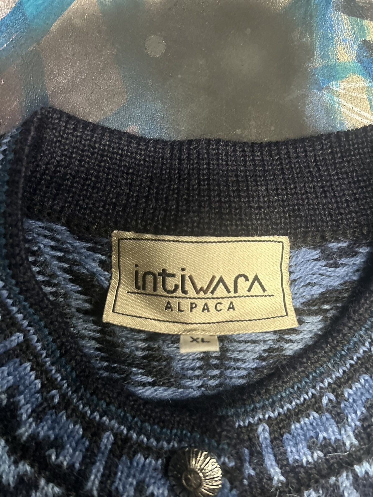 Other Intiwara knit button up sweater Size US XL / EU 56 / 4 - 2 Thumbnail