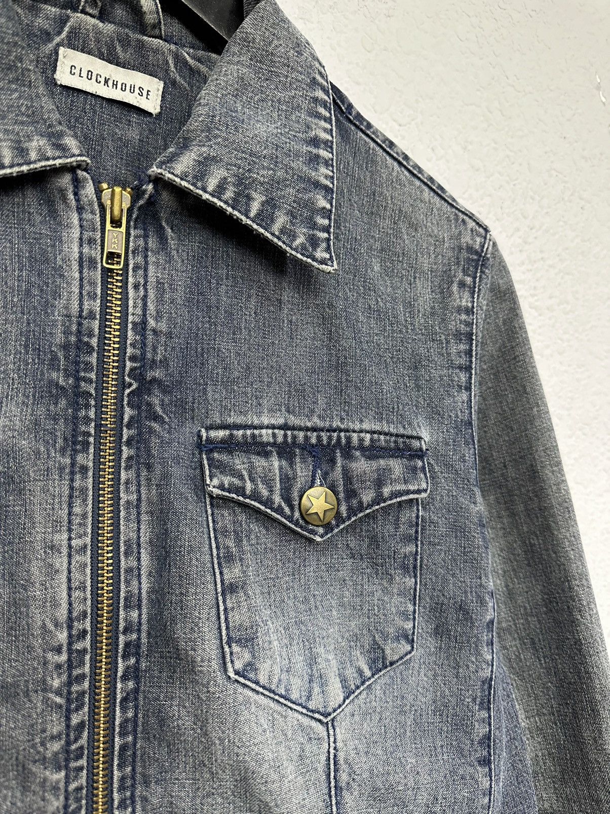 Dolce & Gabbana Vintage Distressed Denim Jacket Opium Archival Clothes Y2k Size M / US 6-8 / IT 42-44 - 5 Thumbnail
