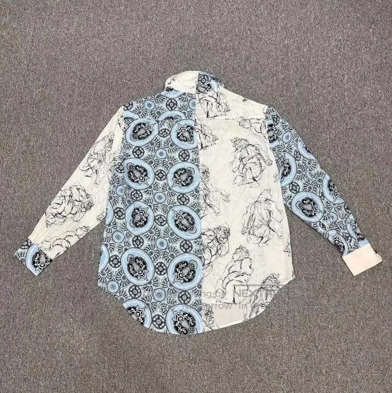 Burberry Burberry Multi-Color Cotton Women's Shirt. Size XS / US 0-2 / IT 36-38 - 2 Thumbnail