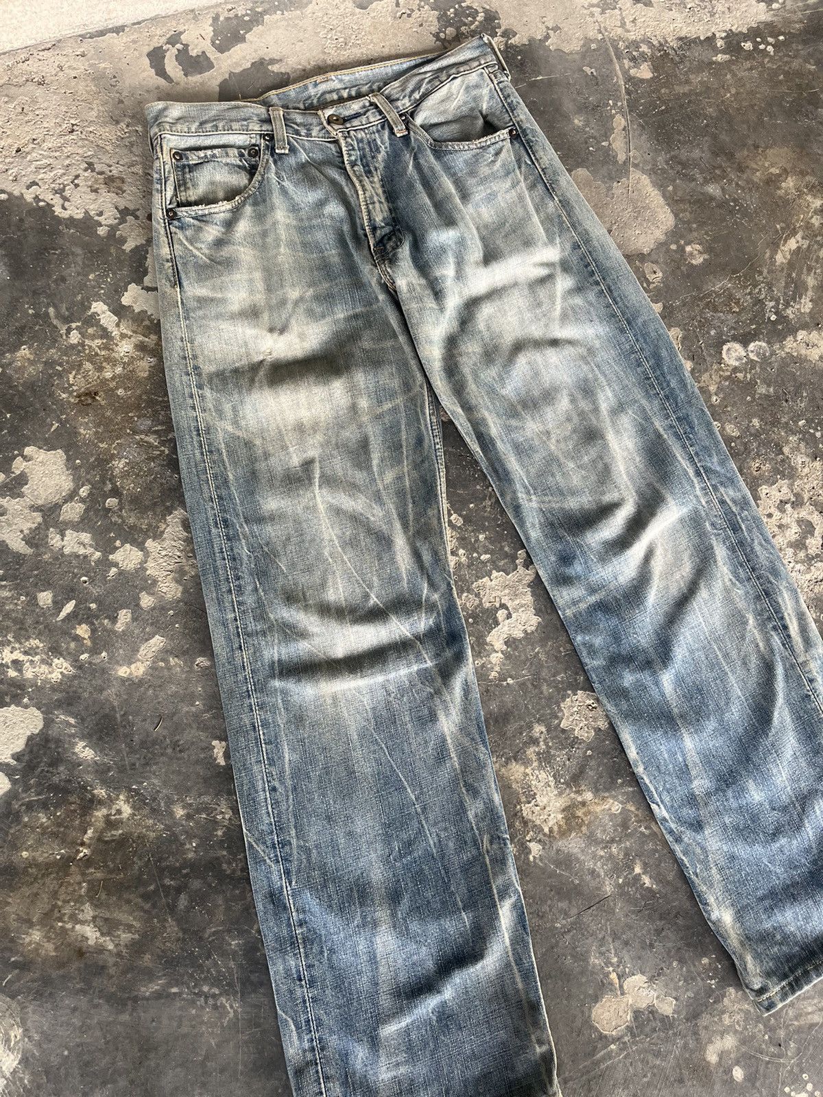 If Six Was Nine × Levi's × Vintage Levis 502 Mudwash Denim Size US 32 / EU 48 - 7 Thumbnail