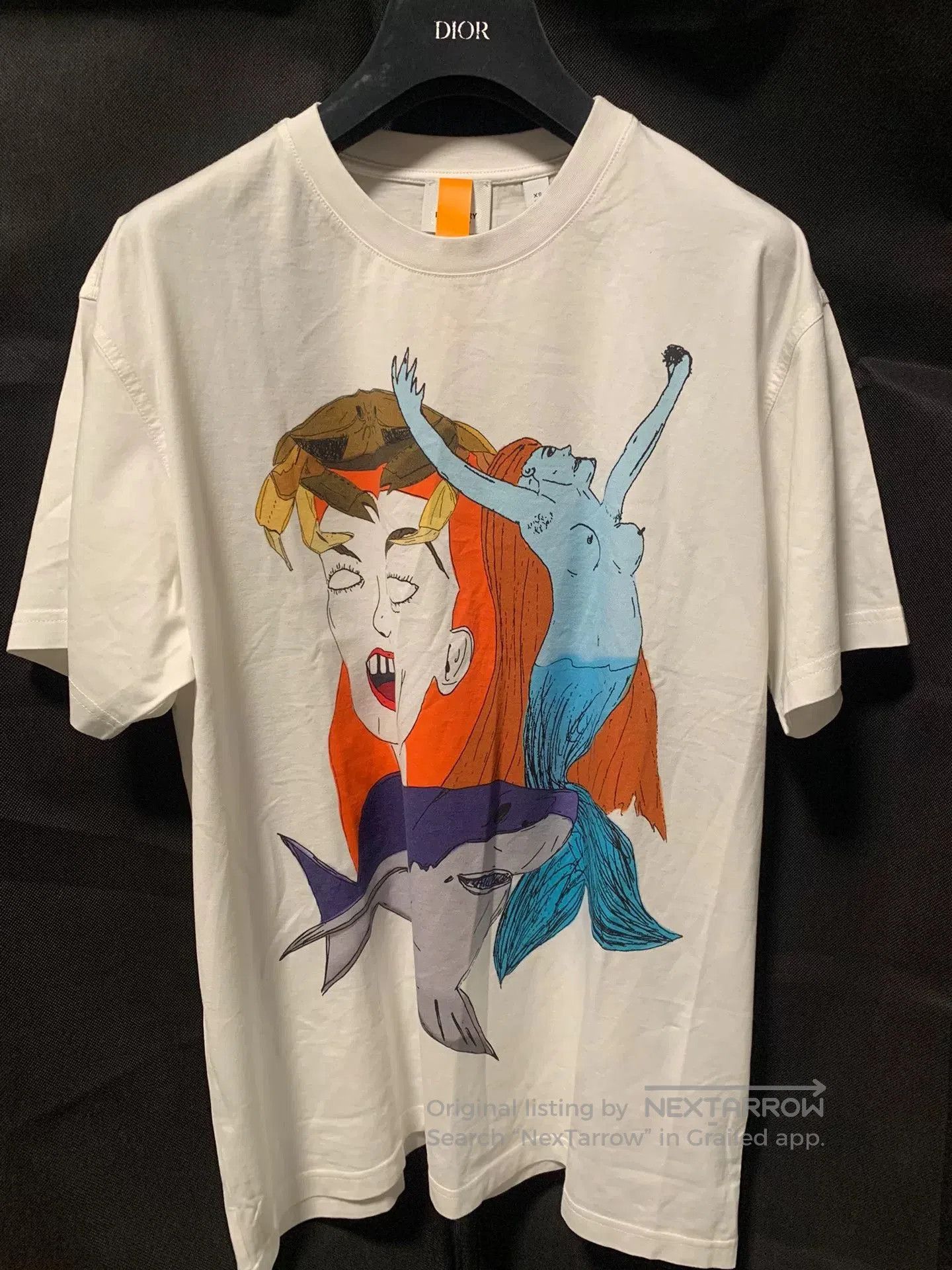 Burberry Burberry Graphic Tee with Unique Design. Size US XS / EU 42 / 0 - 1 Thumbnail