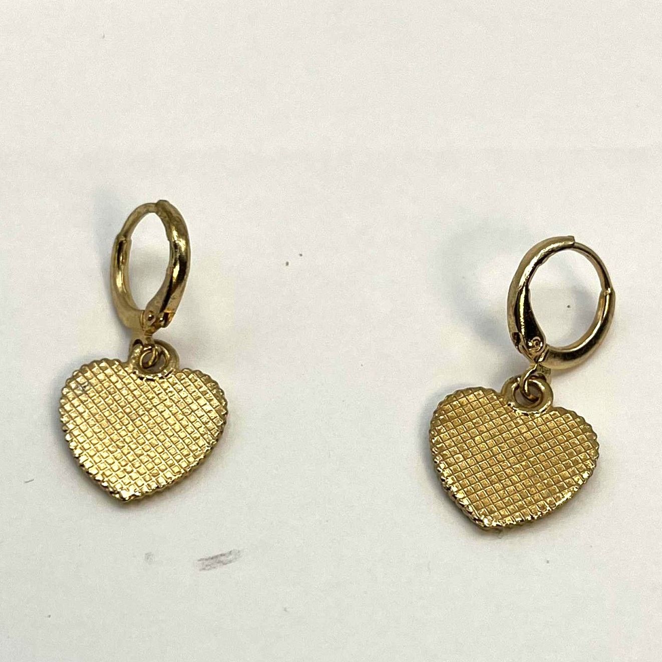 Other Green Heart Earrings Size ONE SIZE - 4 Thumbnail