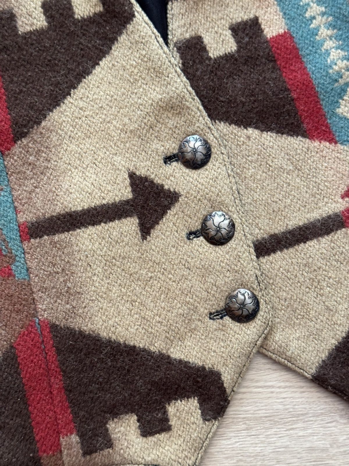 Cowboy Equipment Vintage 90’s Western Cowboy Navajo Style Vest Size US S / EU 44-46 / 1 - 2 Thumbnail