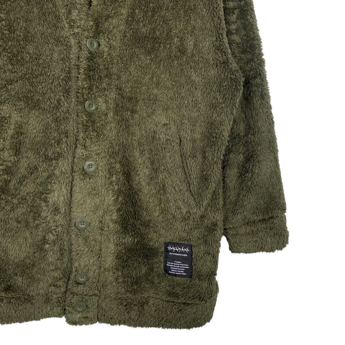 GU Undercover X GU button fleece cardigan Size US M / EU 48-50 / 2 - 4 Thumbnail