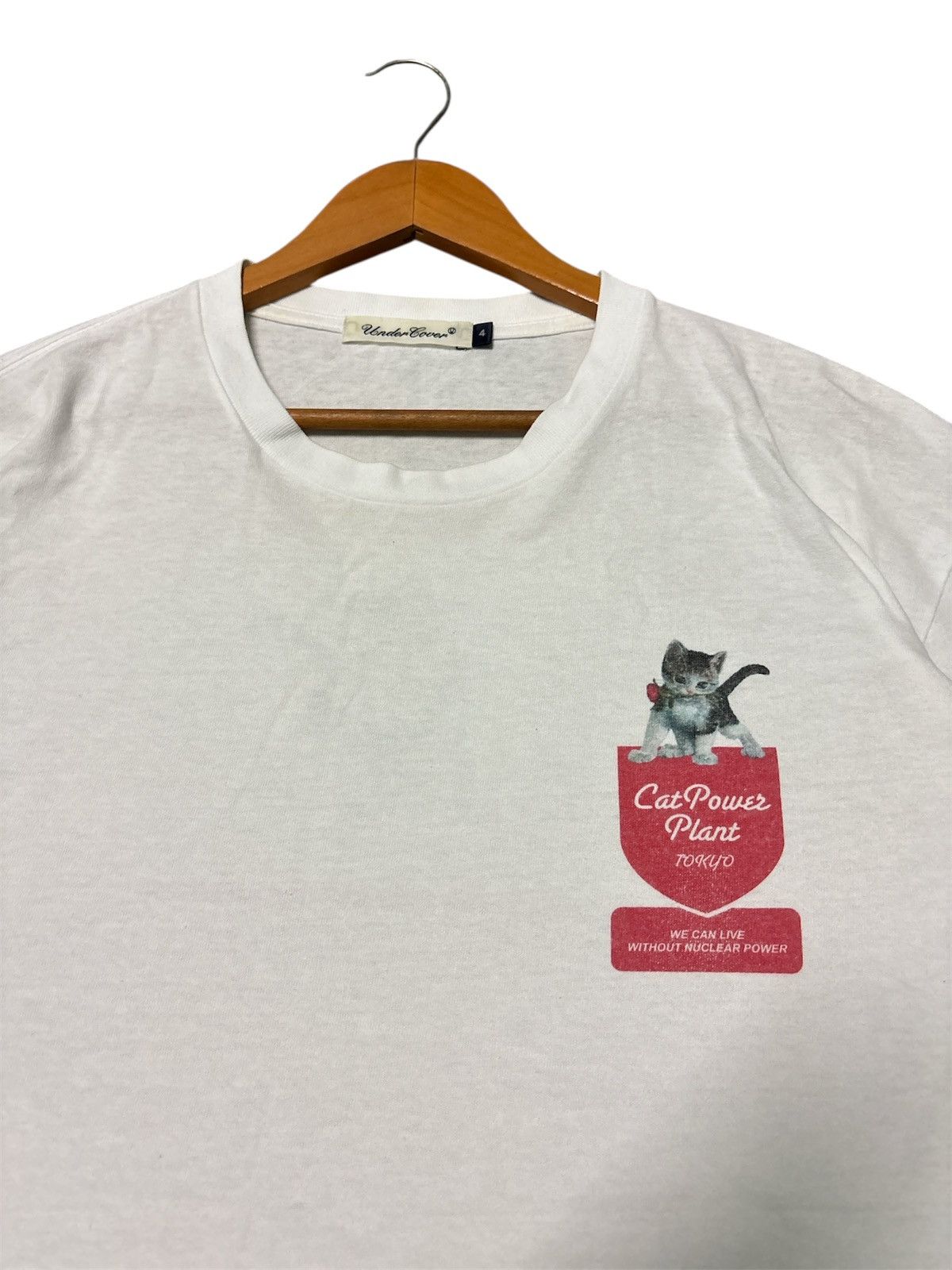 Undercover ‼️RARE‼️UNDERCOVER “CAT POWER PLANT” LONGSLEEVE TEE🔥 Size US XL / EU 56 / 4 - 8 Thumbnail