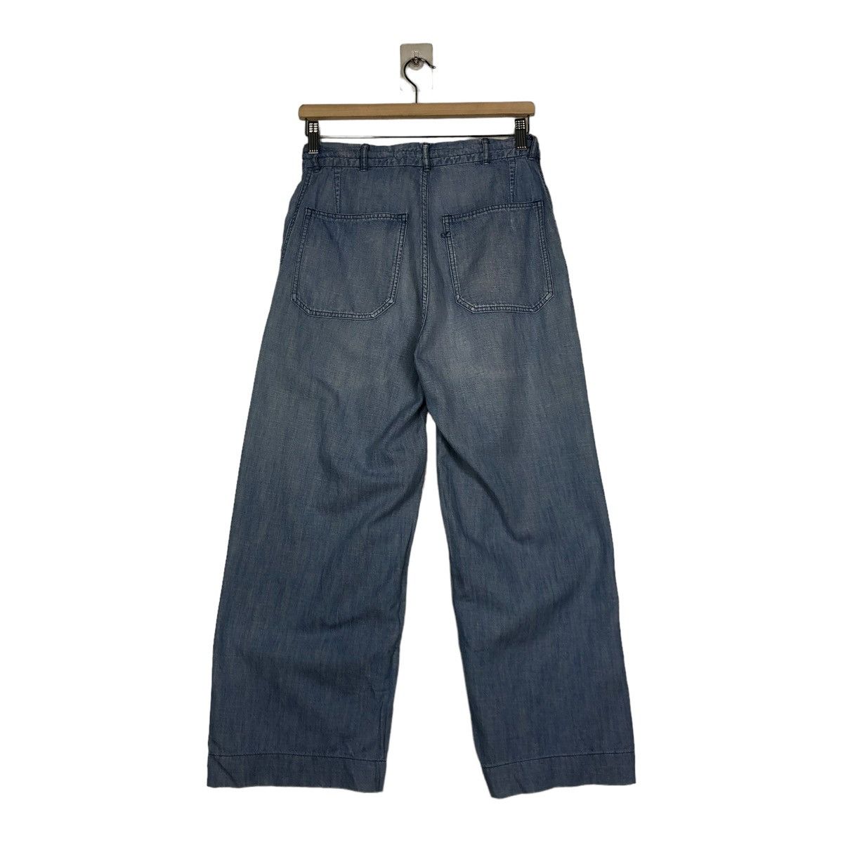 45rpm 🔥VINTAGE BAGGY LOOSE DENIM JEANS 45RPM JAPAN MADE Size US 28 / EU 44 - 8 Thumbnail